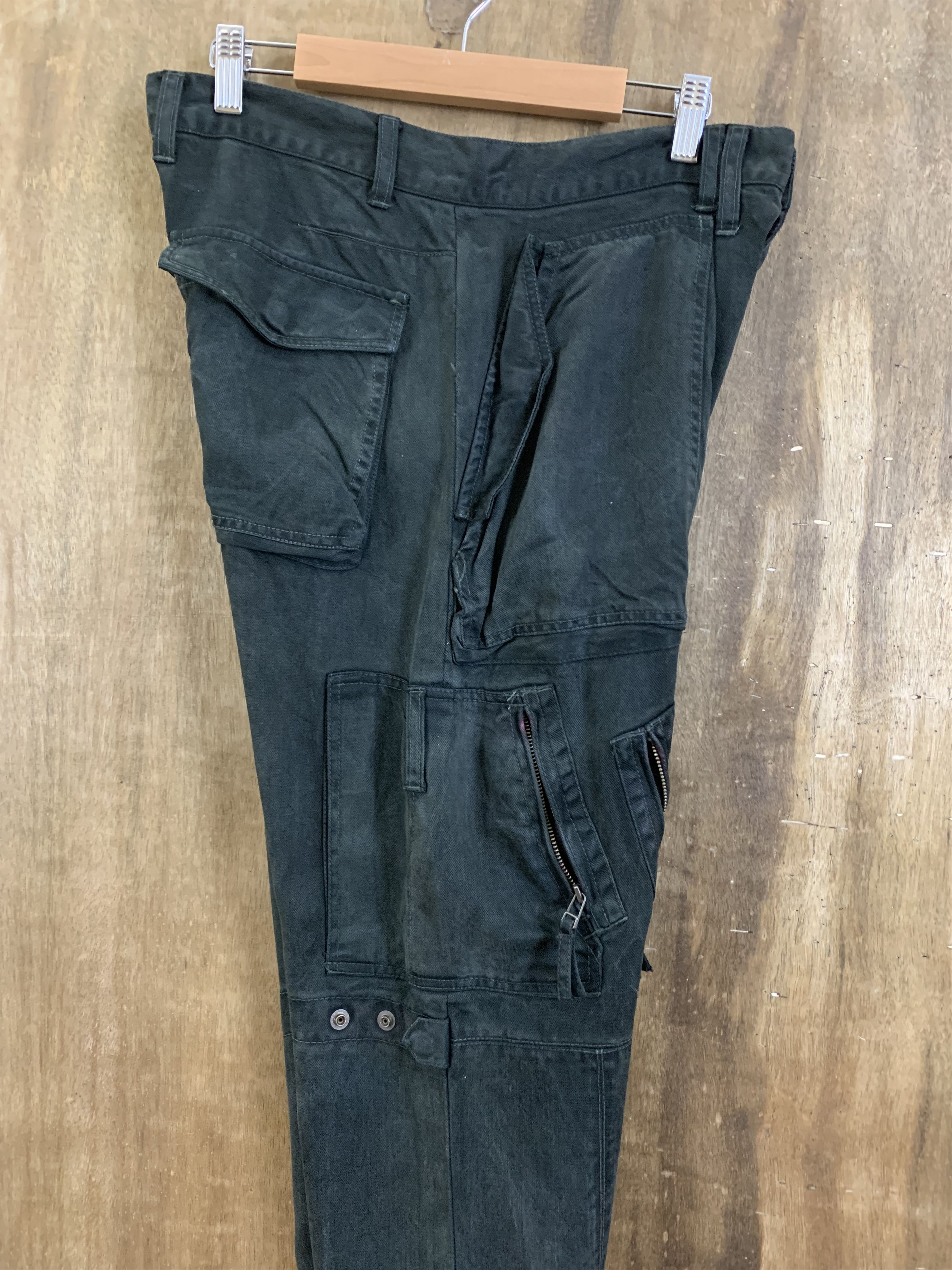 Japanese Brand Cargo Pant Iroquois Seditionaries Multipocket Flared Pants Size US 30 / EU 46 - 17 Thumbnail