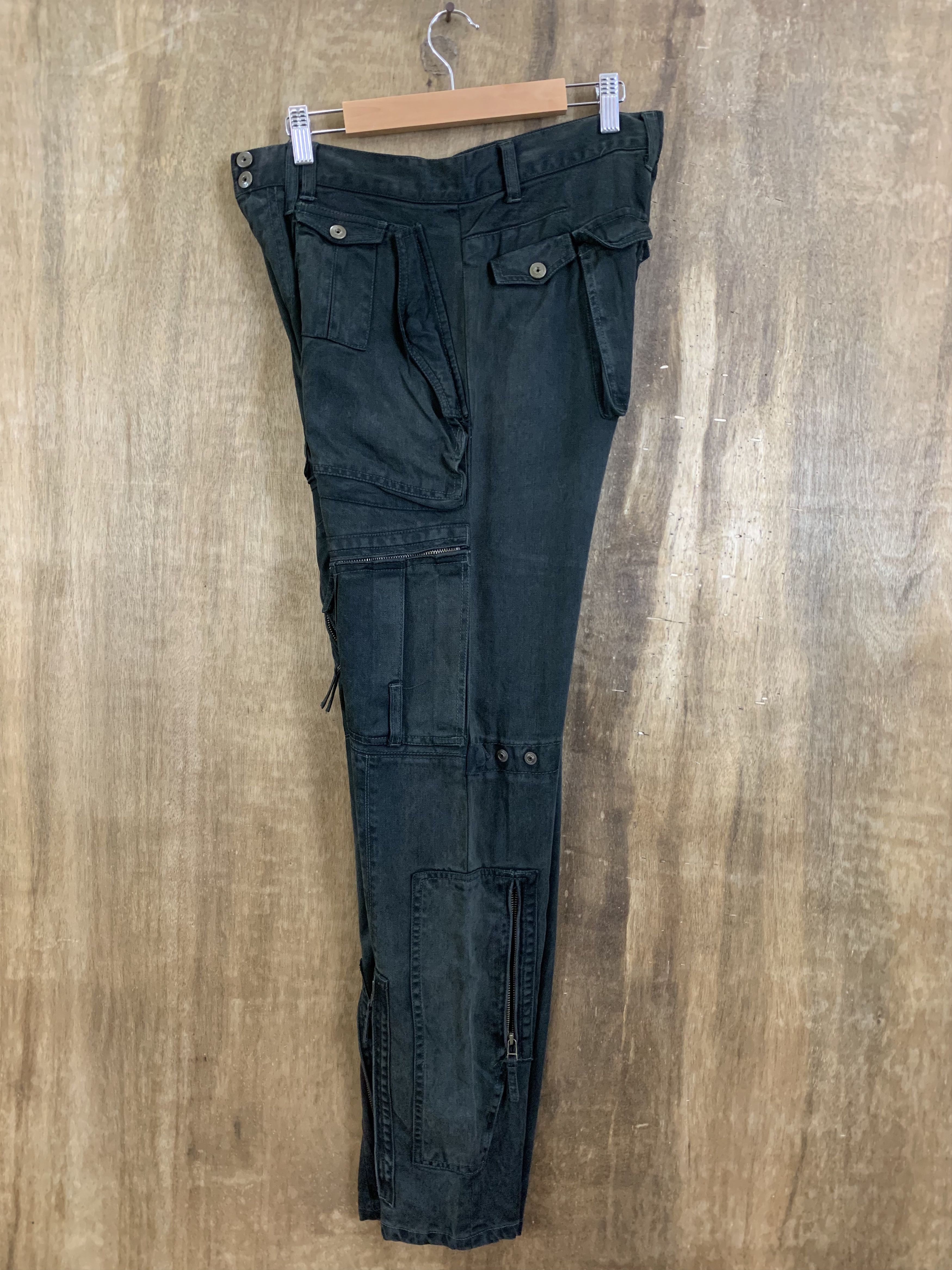 Japanese Brand Cargo Pant Iroquois Seditionaries Multipocket Flared Pants Size US 30 / EU 46 - 18 Thumbnail