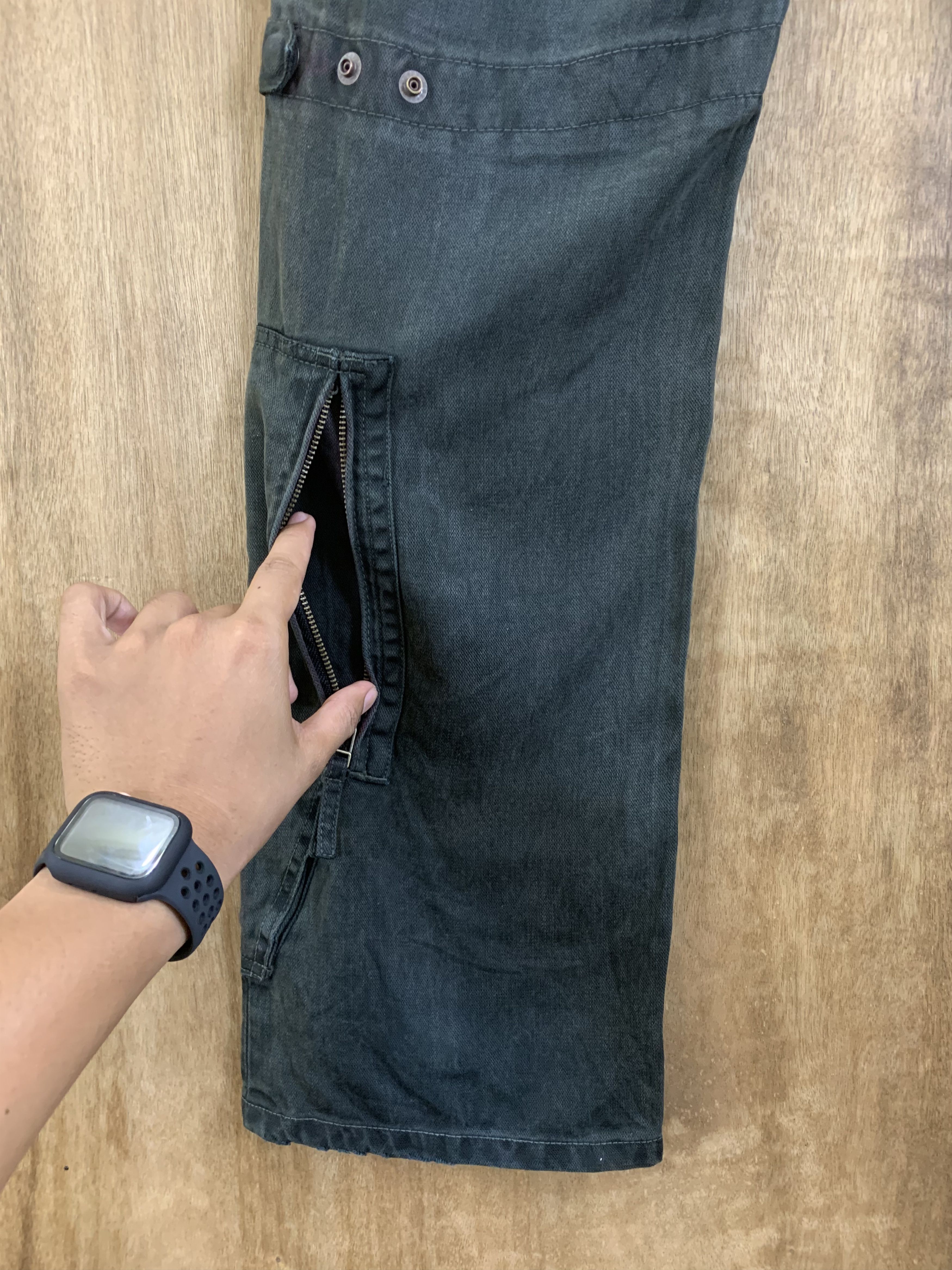 Japanese Brand Cargo Pant Iroquois Seditionaries Multipocket Flared Pants Size US 30 / EU 46 - 15 Thumbnail