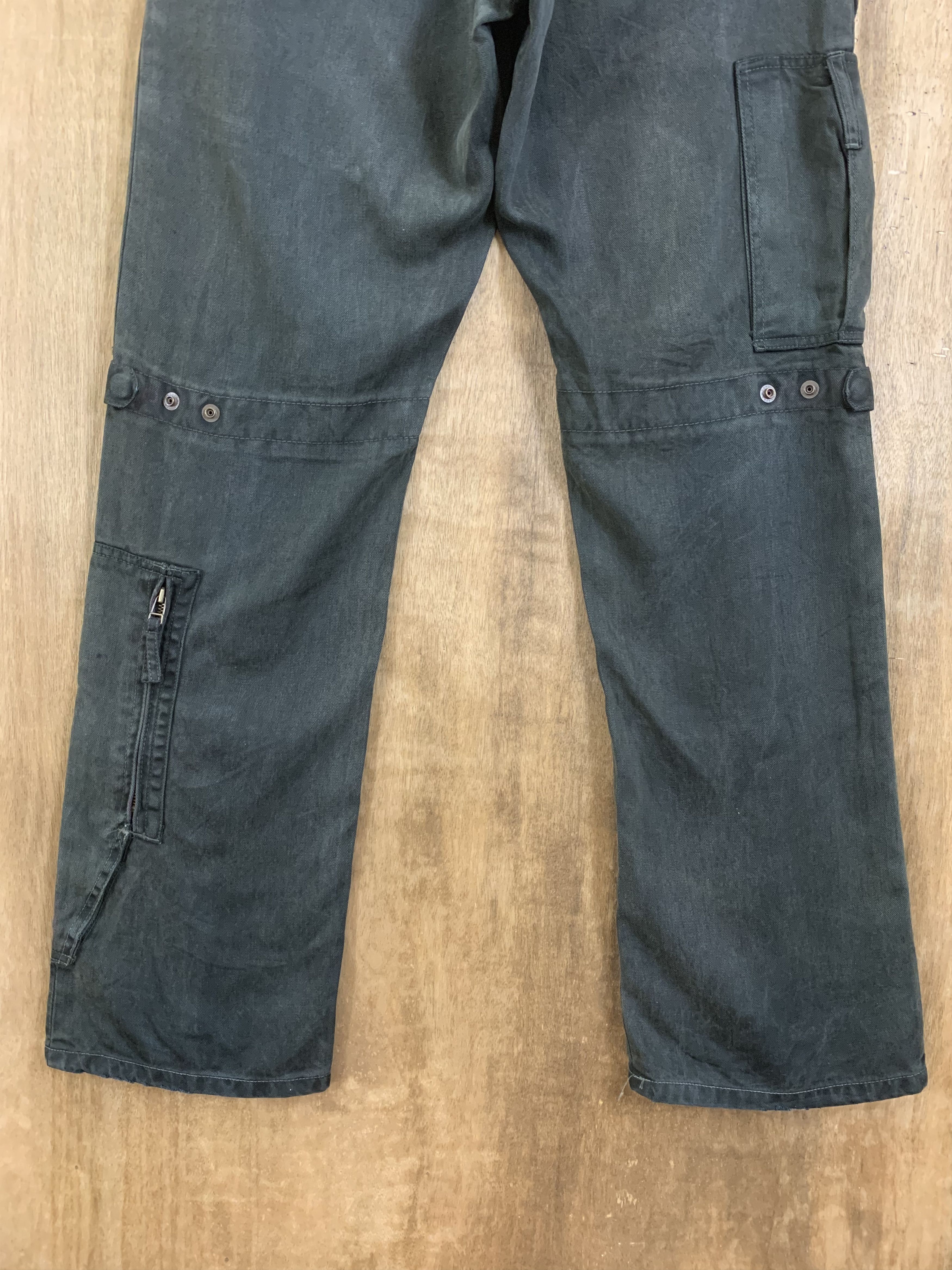 Japanese Brand Cargo Pant Iroquois Seditionaries Multipocket Flared Pants Size US 30 / EU 46 - 14 Thumbnail