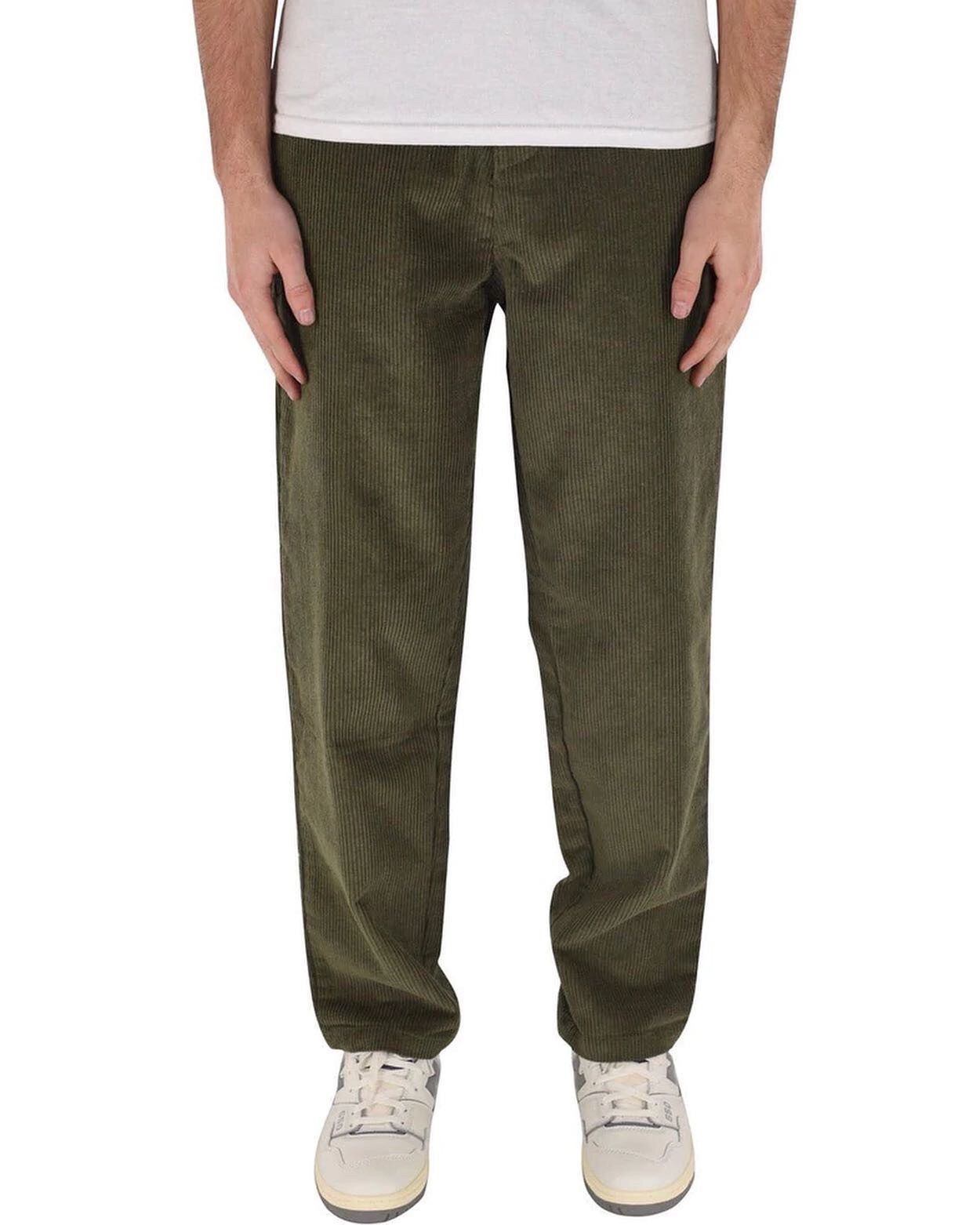 Vintage Corduroy Pants Olive Green Size US 36 / EU 52 - 1 Thumbnail