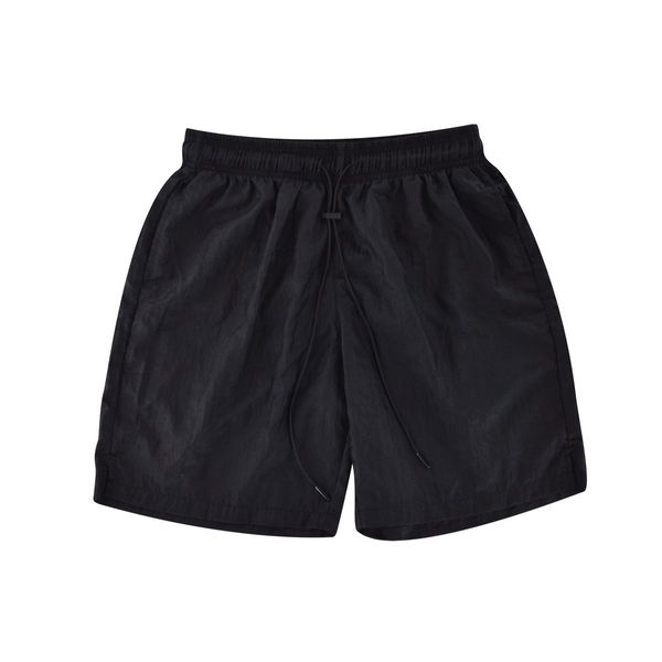 Vintage Crinkle Nylon Shorts Black XXL