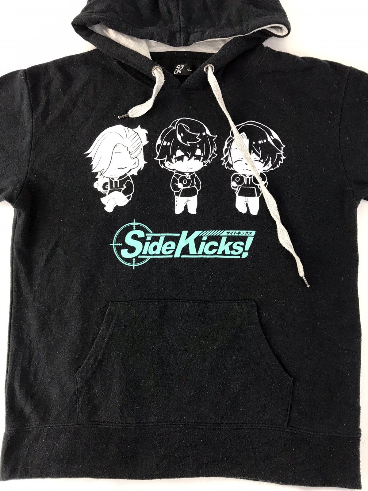 Anime Side Kicks Japanese Anime Manga Hoodies Pull Over Size M / US 6-8 / IT 42-44 - 3 Thumbnail