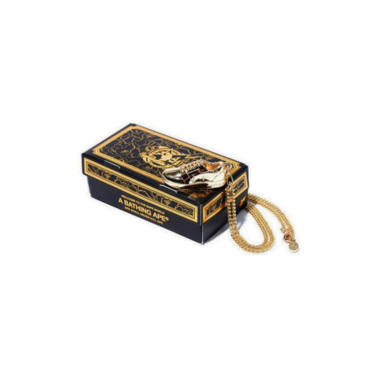 image of Bape Isetan Men's Novelty Bape Sta Necklace Gold