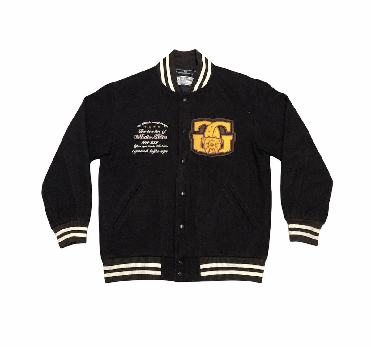 Japanese Brand Notice Breath Inviciblearmurda/ number nine varsity jacket Size US M / EU 48-50 / 2 - 1 Thumbnail