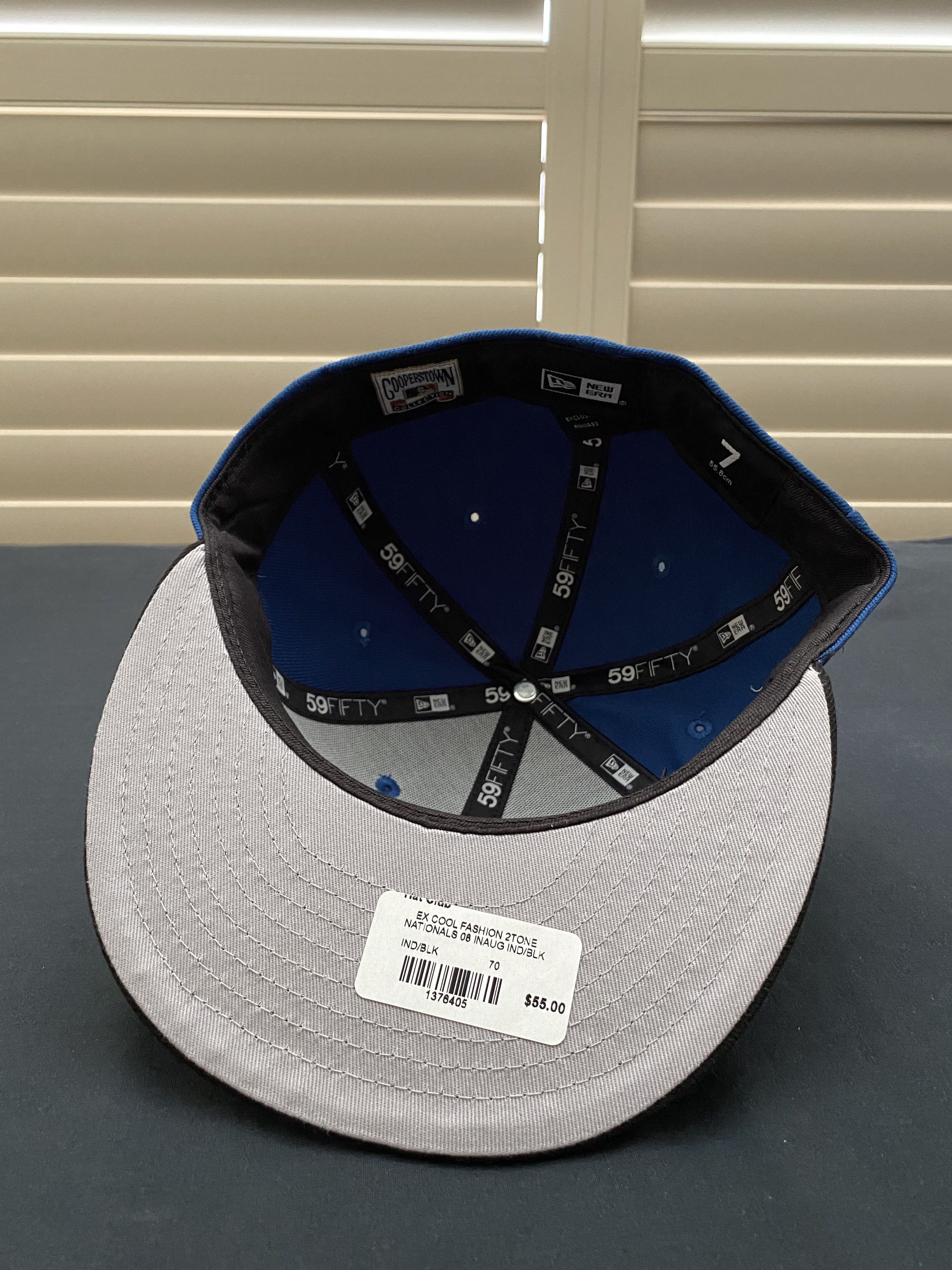 Hat Club × New Era Size 7 - New Era 59Fifty Cool Fashion Washington Nationals Size ONE SIZE - 6 Thumbnail