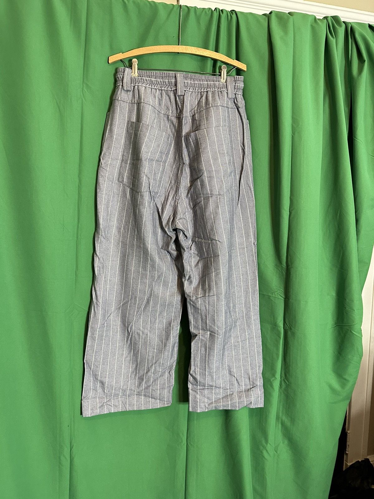 Sunnei Wide leg striped flannel pants NWT Size US 30 / EU 46 - 4 Thumbnail