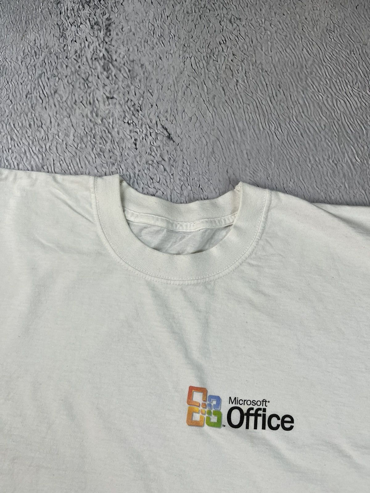 Microsoft × Vintage Vintage 97 Microsoft office tee small logo y2k Steve jobs Size US M / EU 48-50 / 2 - 3 Thumbnail