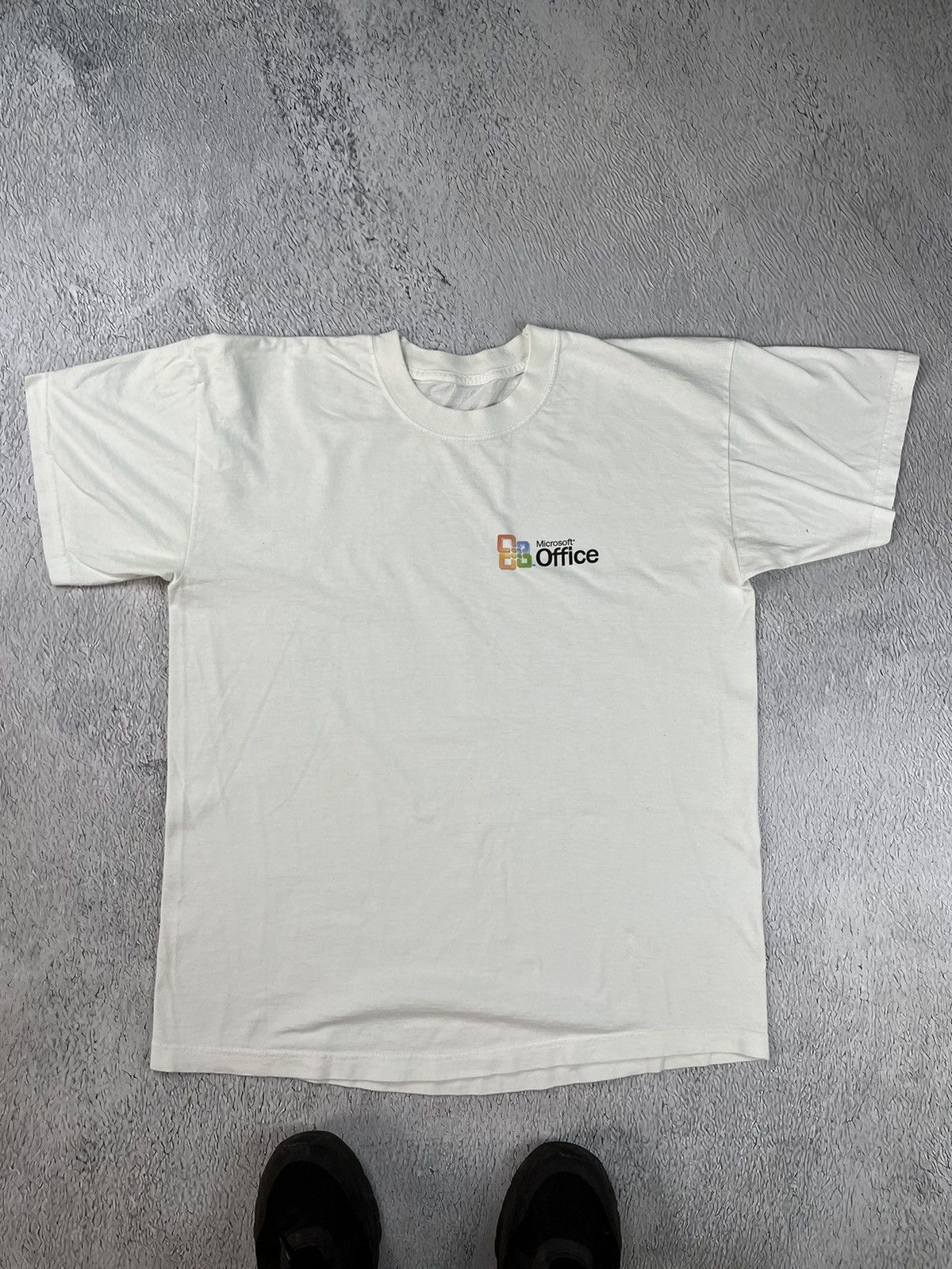 Microsoft × Vintage Vintage 97 Microsoft office tee small logo y2k Steve jobs Size US M / EU 48-50 / 2 - 1 Thumbnail