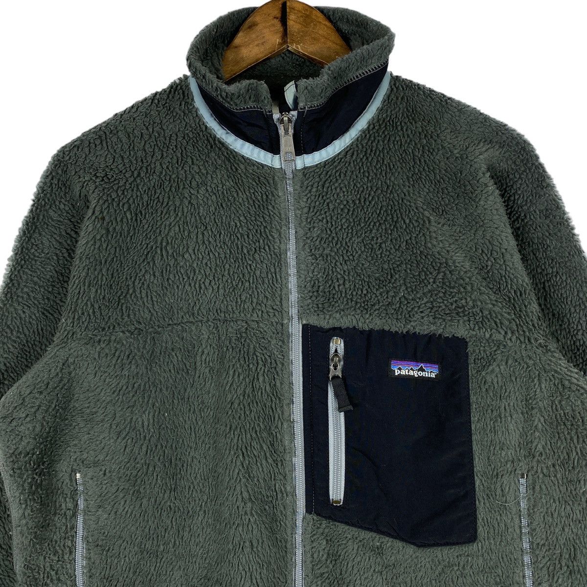 Patagonia × Vintage Vintage 90s Patagonia Retro X Fleece Sherpa Jacket Size US S / EU 44-46 / 1 - 8 Thumbnail
