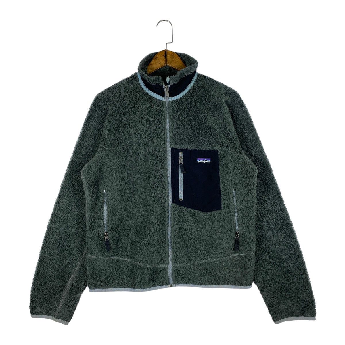 Patagonia × Vintage Vintage 90s Patagonia Retro X Fleece Sherpa Jacket Size US S / EU 44-46 / 1 - 2 Thumbnail