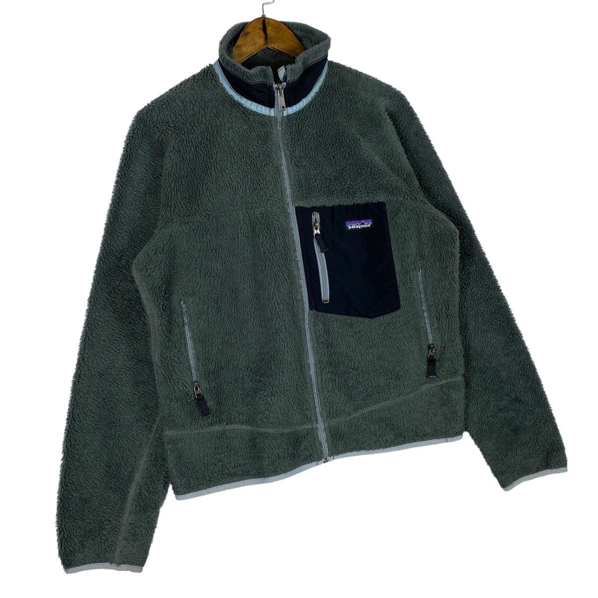 Patagonia × Vintage Vintage 90s Patagonia Retro X Fleece Sherpa Jacket Size US S / EU 44-46 / 1 - 5 Thumbnail