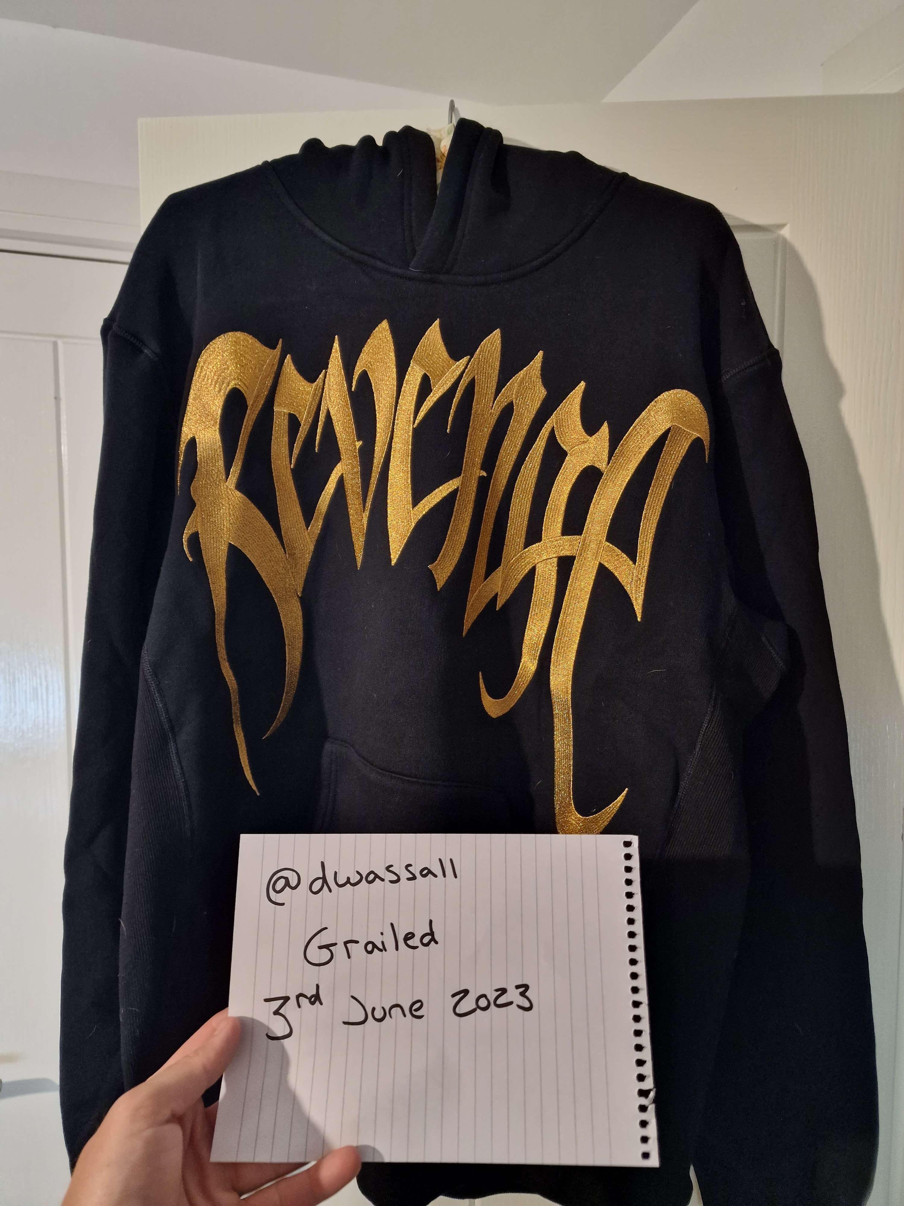 Grailed revenge hoodie sale