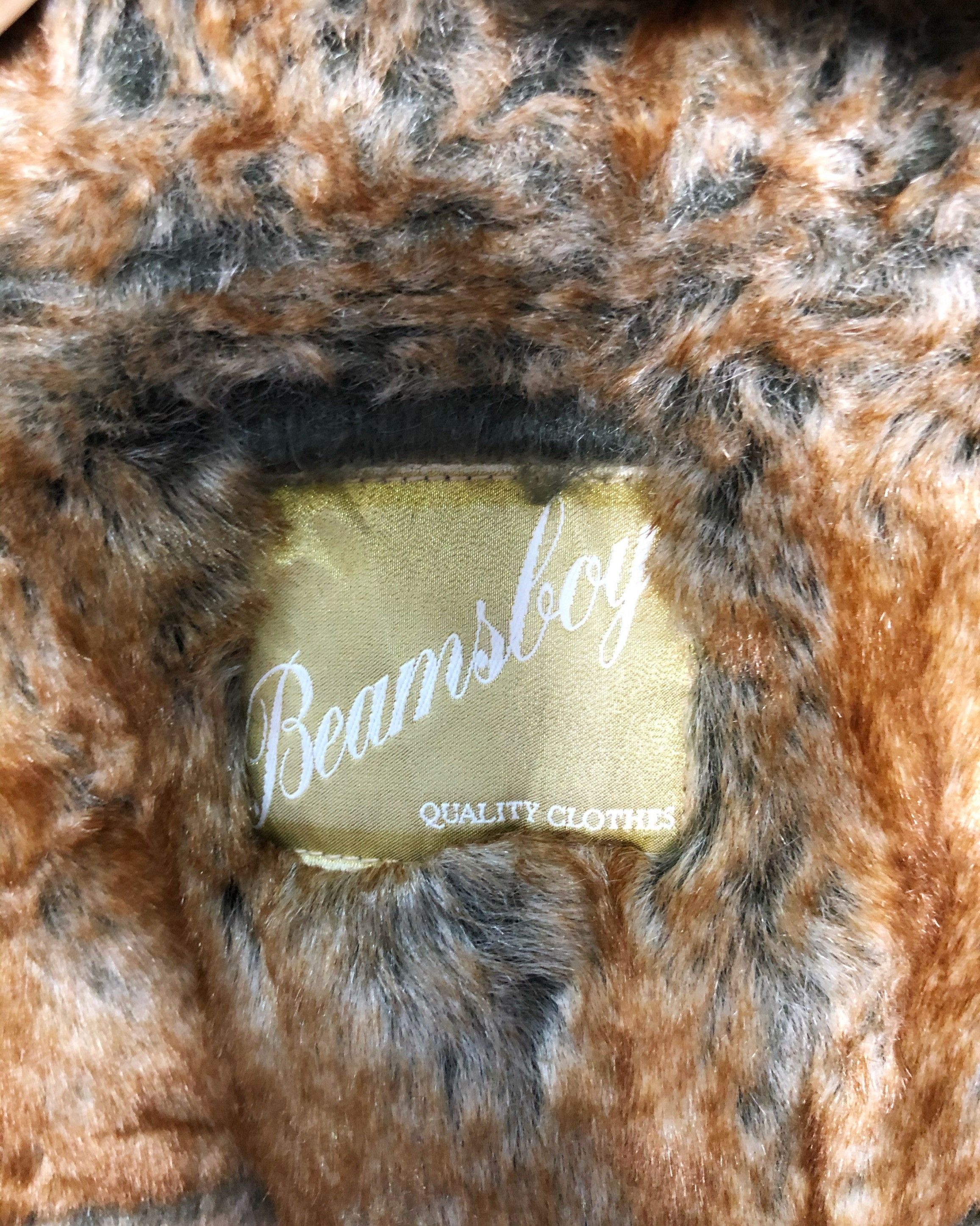 Beams Japan Rare Beams Boy Shearling Fur Leather Jacket Size US M / EU 48-50 / 2 - 9 Thumbnail