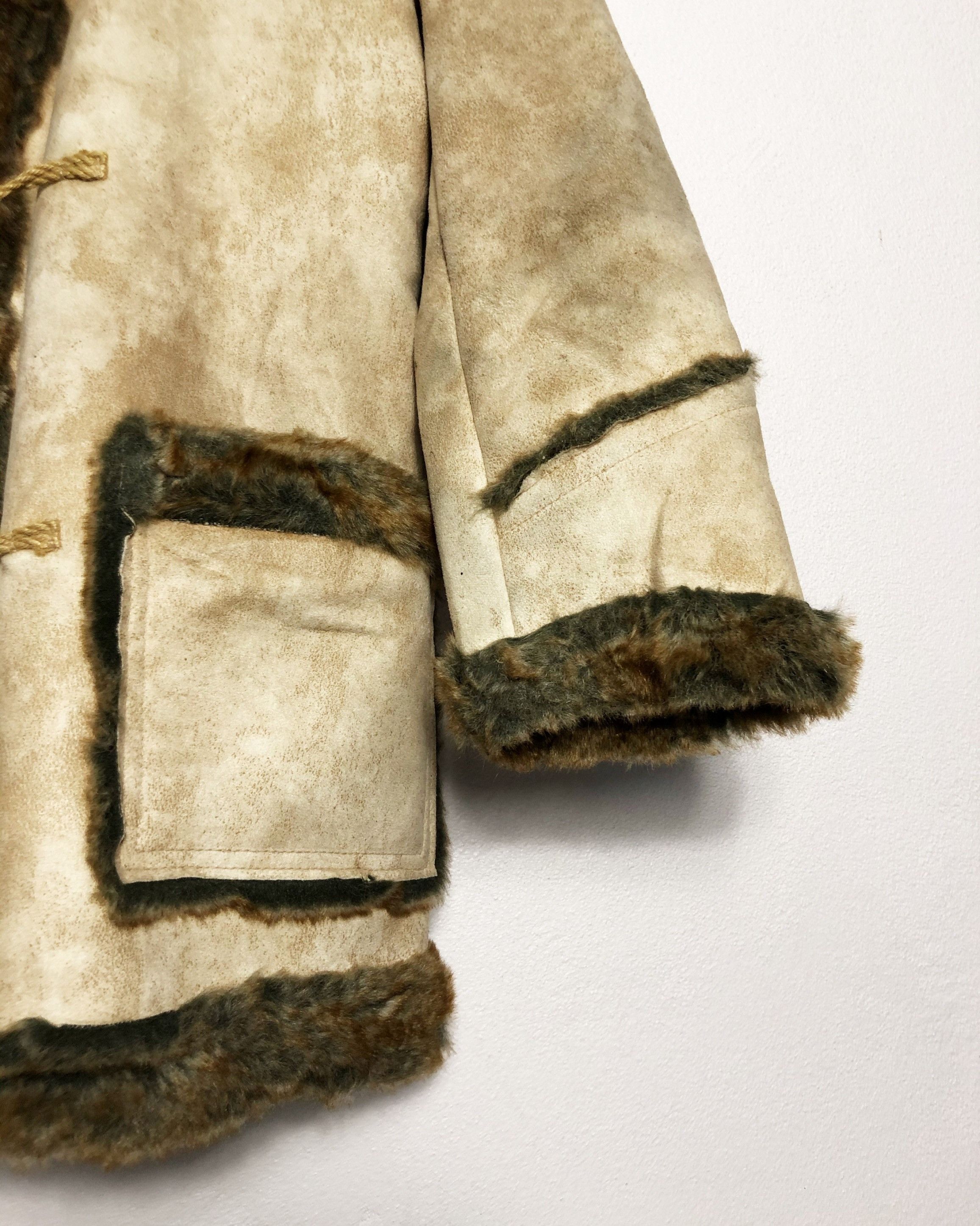 Beams Japan Rare Beams Boy Shearling Fur Leather Jacket Size US M / EU 48-50 / 2 - 6 Thumbnail