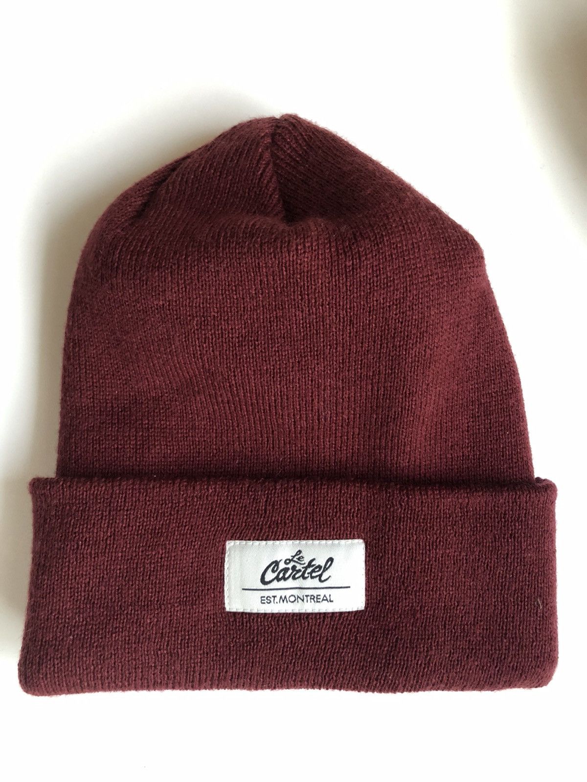 Other Le Cartel Beanie BURGUNDY Size ONE SIZE - 1 Thumbnail