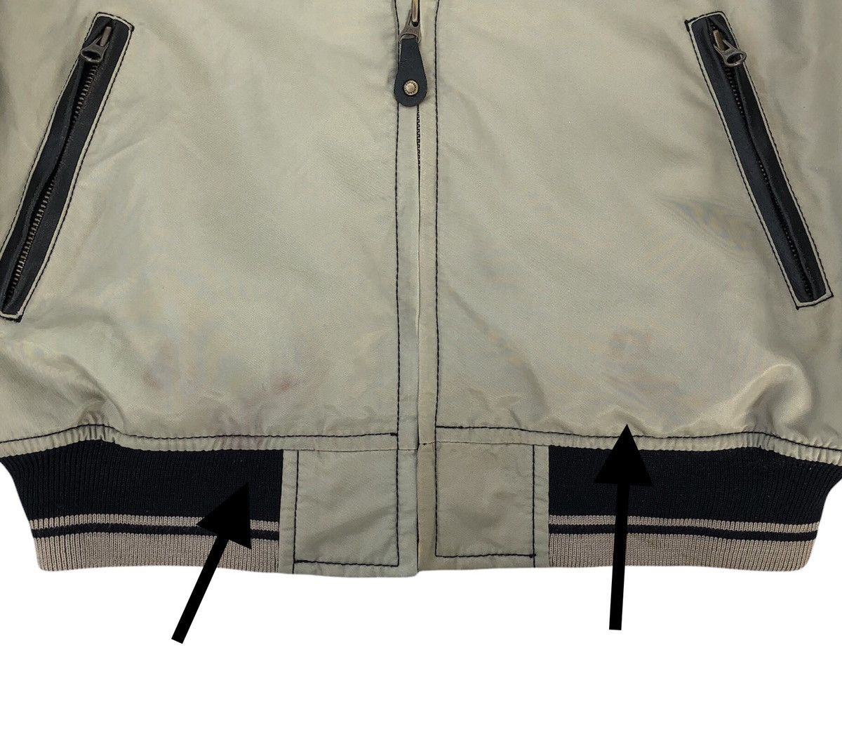 Harley Davidson 🔥90s Harley Davidson Motorcycle Bombers Mix Leather Jacket Size US M / EU 48-50 / 2 - 15 Thumbnail