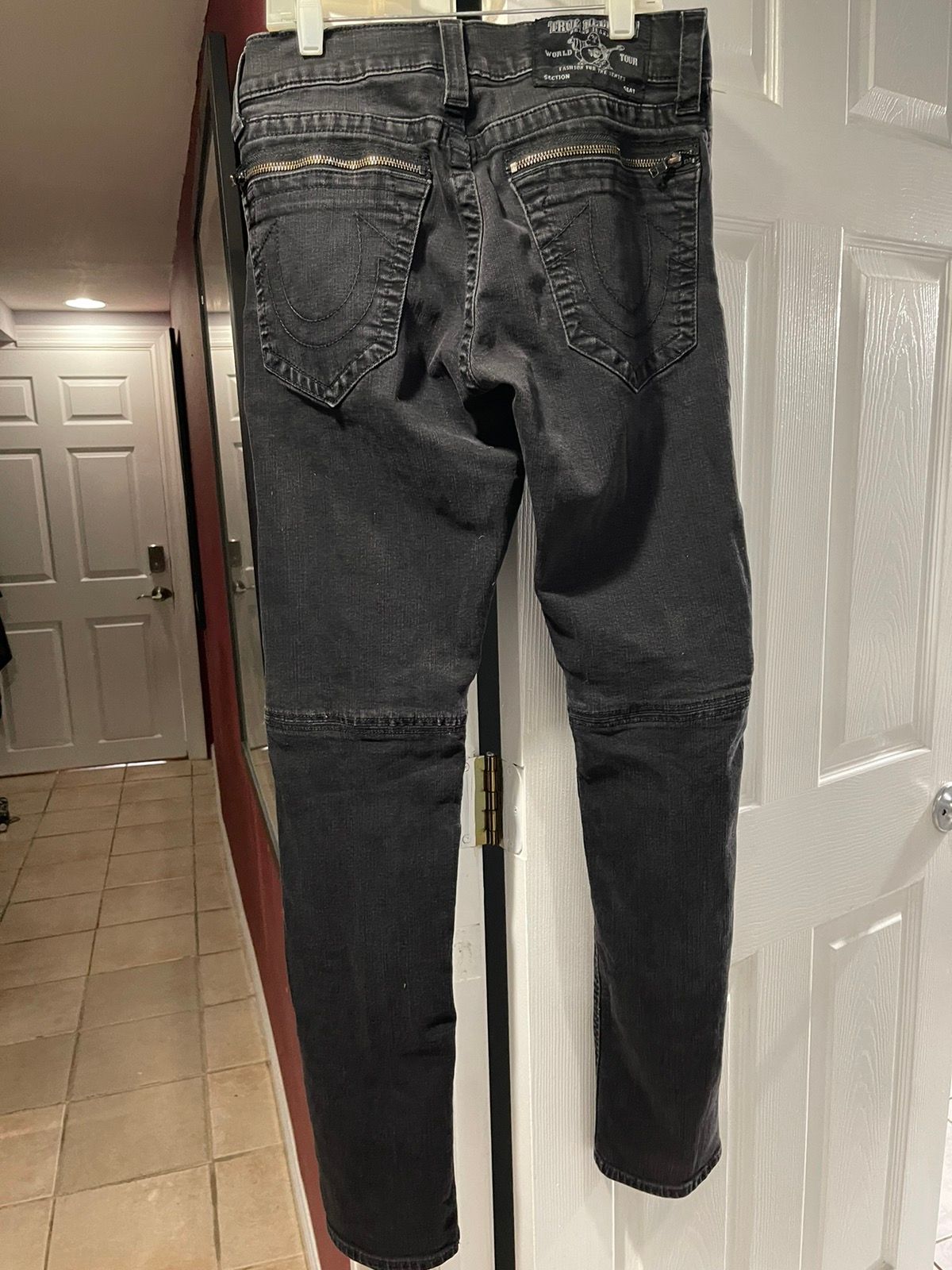 True Religion Moto Slim Jeans Size US 29 - 2 Preview