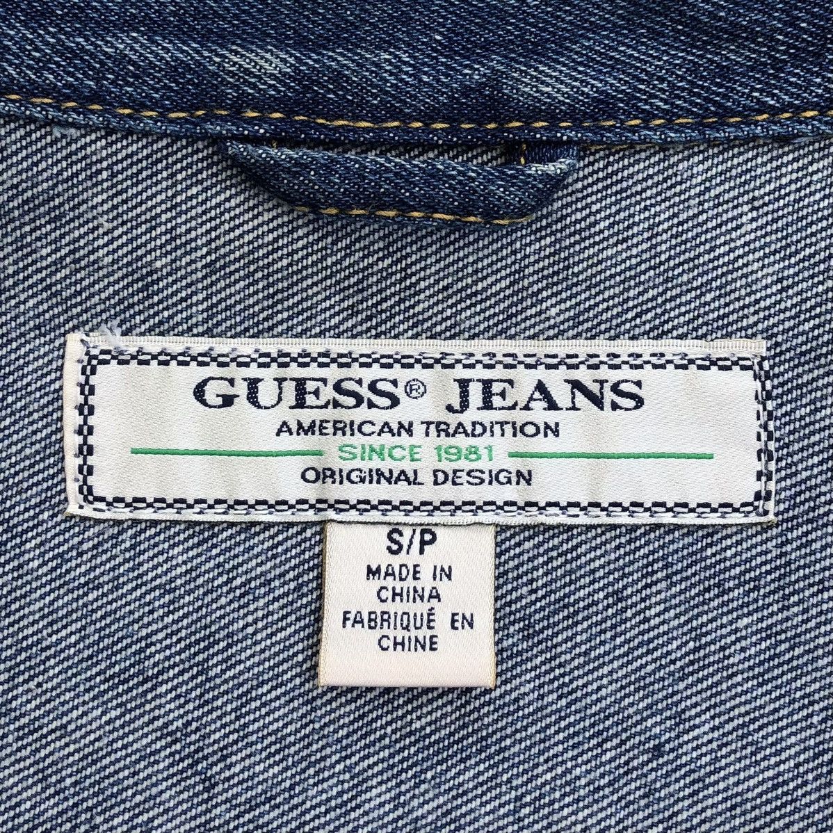 Guess 🔥GUESS Men’s Dillon Heritage Denim Trucker Jacket Size US S / EU 44-46 / 1 - 21 Thumbnail