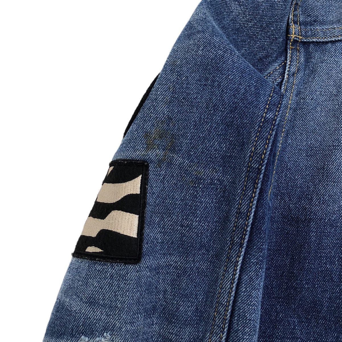 Guess 🔥GUESS Men’s Dillon Heritage Denim Trucker Jacket Size US S / EU 44-46 / 1 - 16 Thumbnail