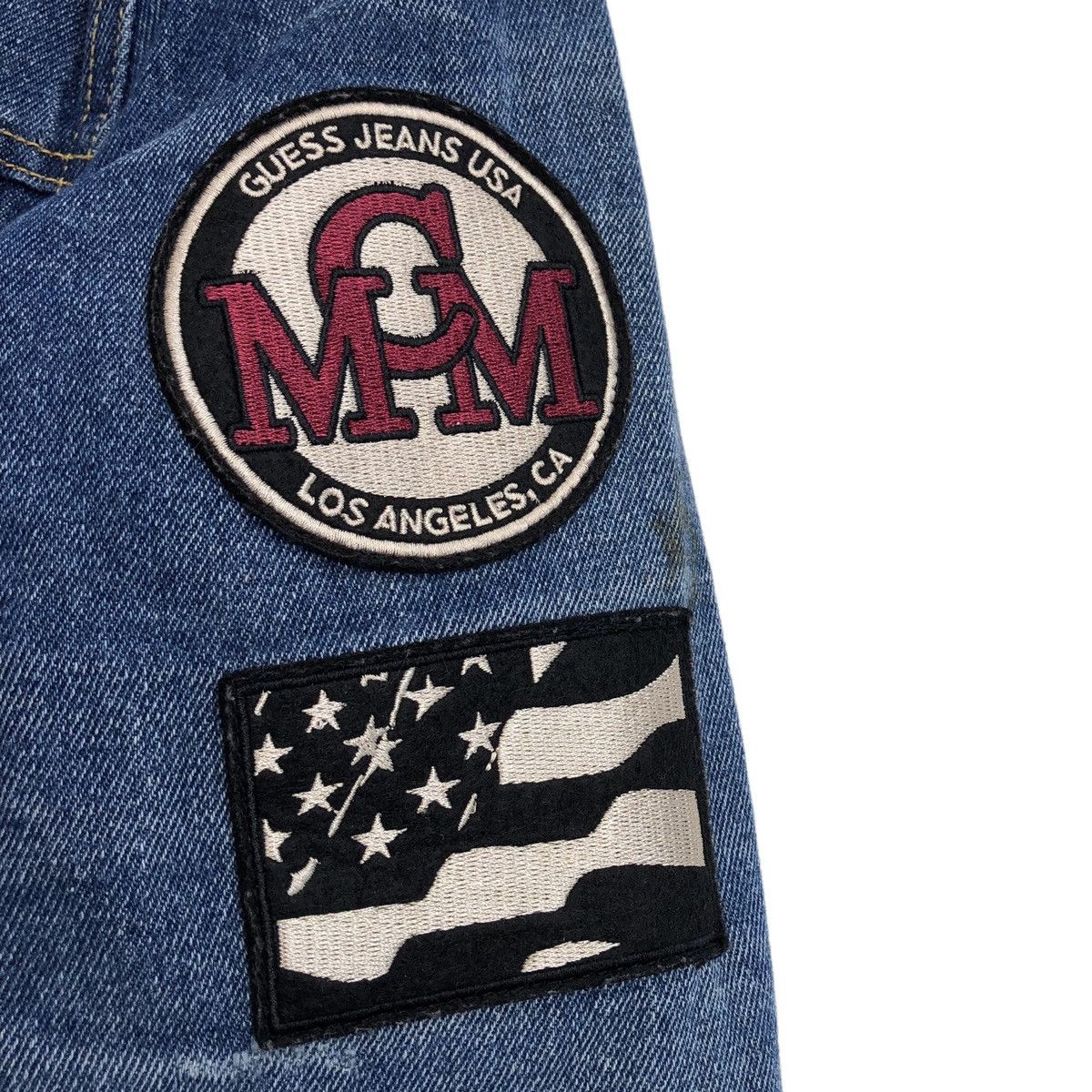 Guess 🔥GUESS Men’s Dillon Heritage Denim Trucker Jacket Size US S / EU 44-46 / 1 - 15 Thumbnail