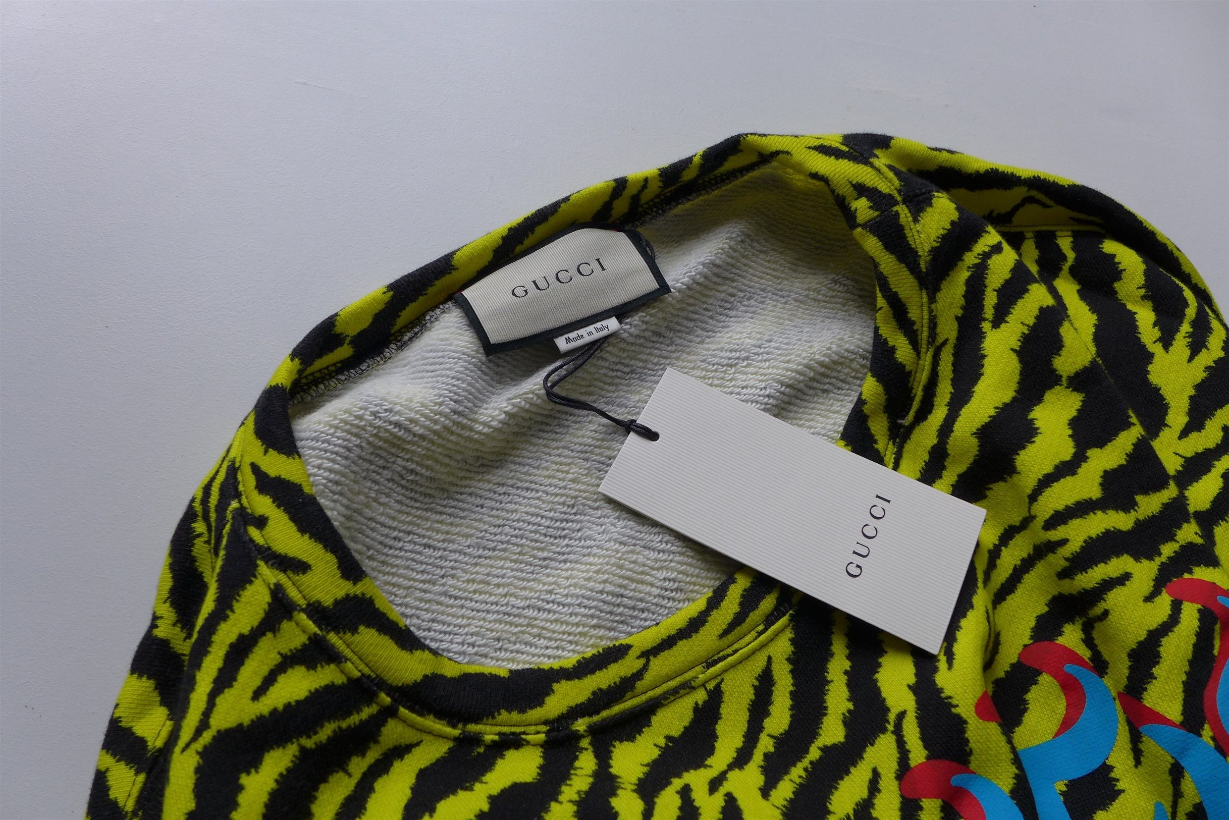 Gucci Gucci 'Guccify' Zebra Print Sweatshirt Size US L / EU 52-54 / 3 - 9 Thumbnail