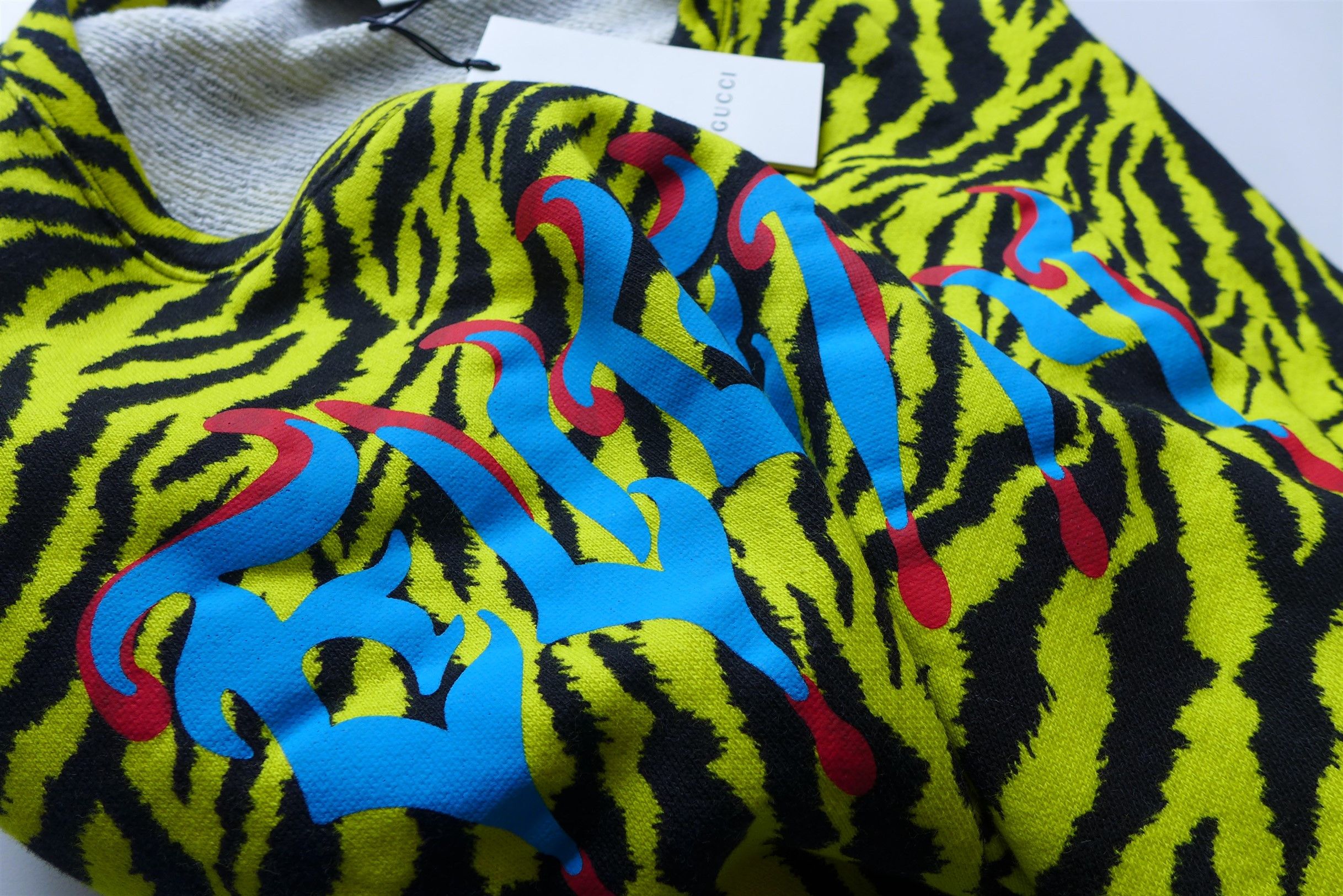 Gucci Gucci 'Guccify' Zebra Print Sweatshirt Size US L / EU 52-54 / 3 - 10 Thumbnail