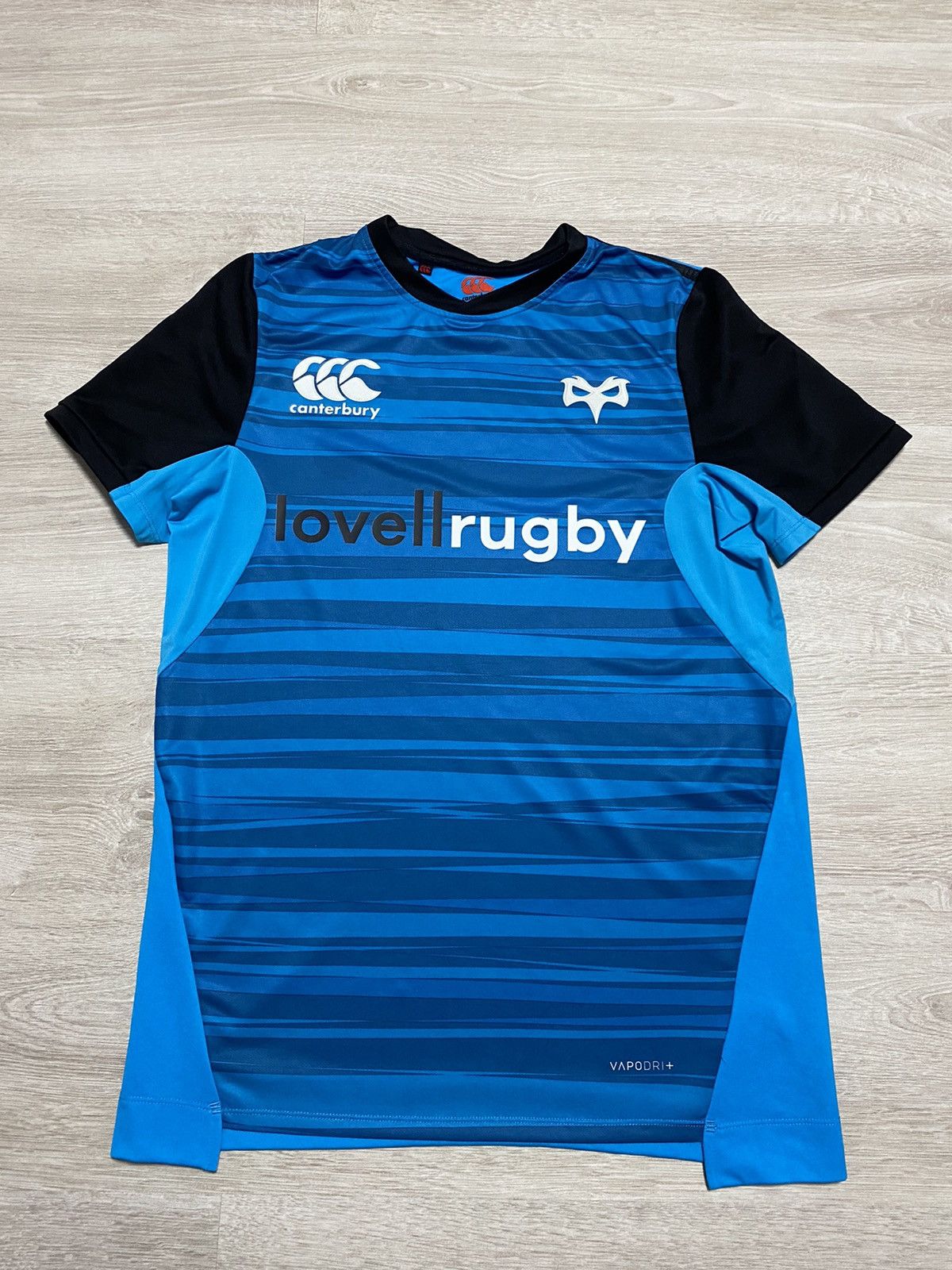 Canterbury of New Zealand BNWT OSPREYS RUGBY JERSEY MAGLIA 2018 CANTERBURY BLUE SIZE Size US M / EU 48-50 / 2 - 1 Thumbnail