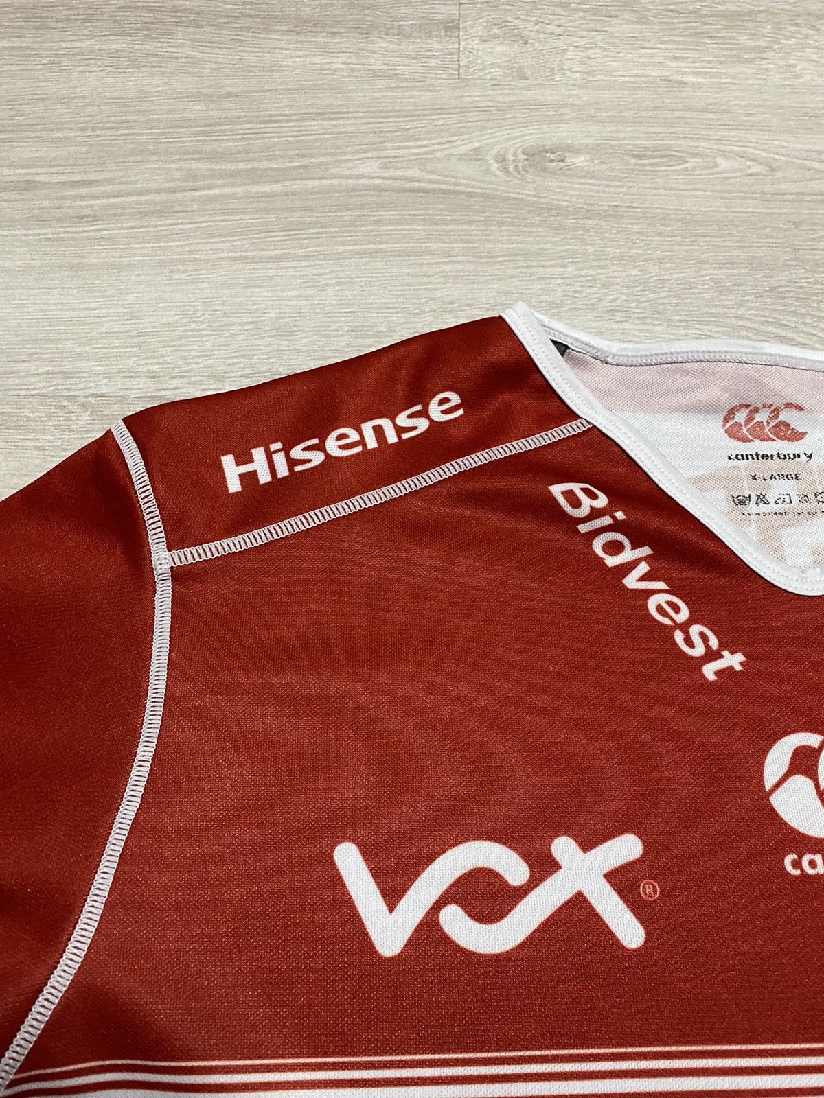 Canterbury of New Zealand CCC Jersey Mens Lions Super Rugby 2018 Home Size US XL / EU 56 / 4 - 4 Thumbnail