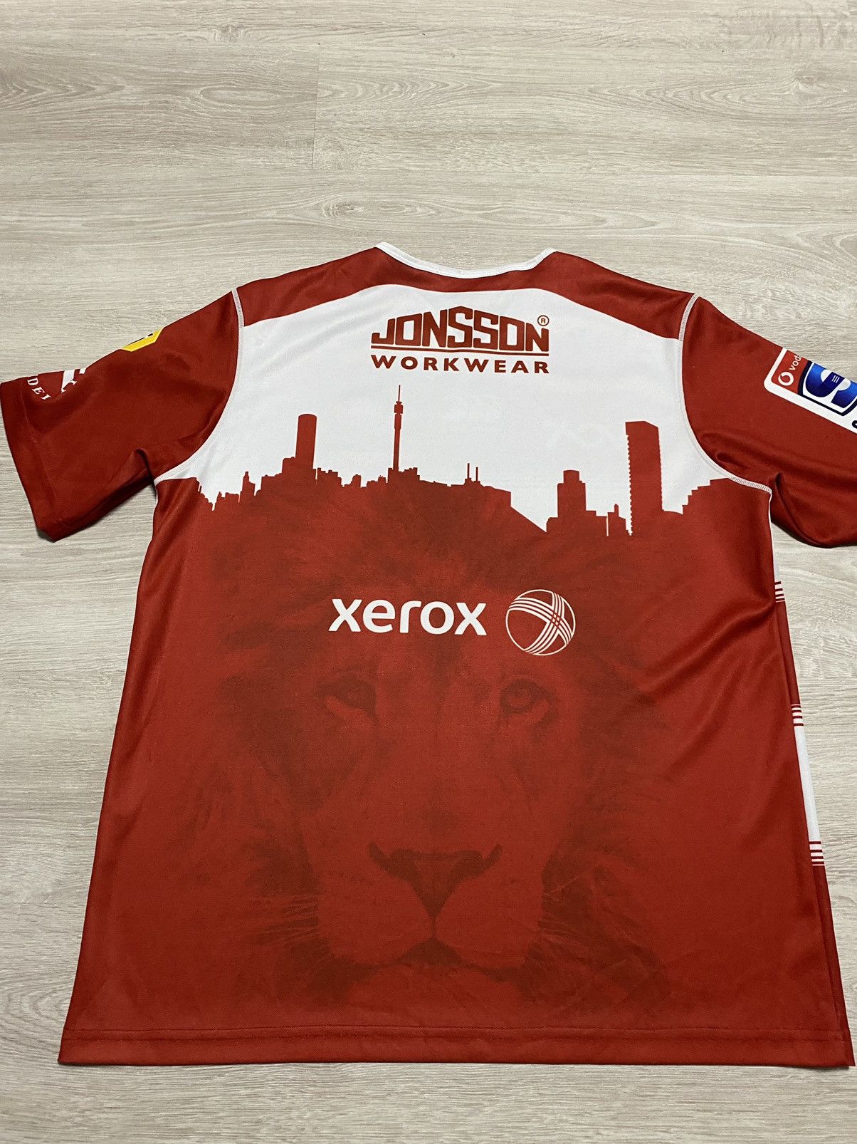 Canterbury of New Zealand CCC Jersey Mens Lions Super Rugby 2018 Home Size US XL / EU 56 / 4 - 12 Thumbnail