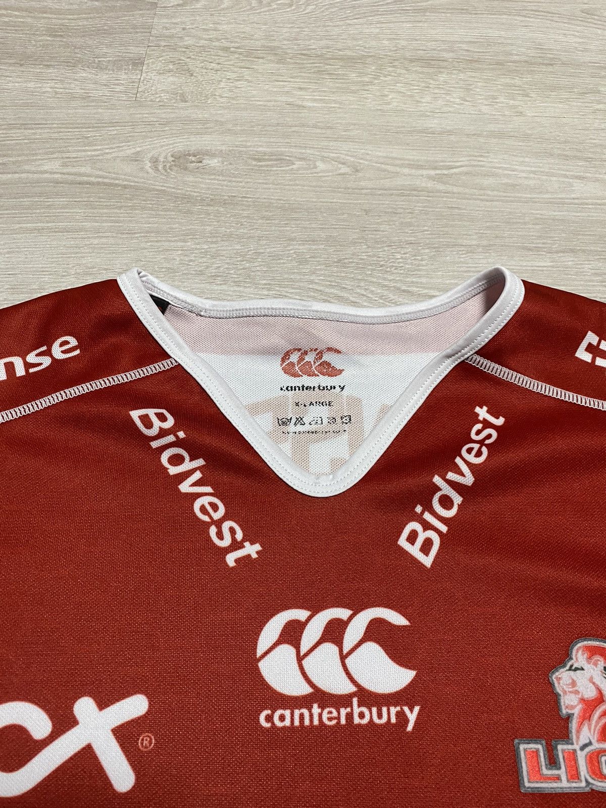Canterbury of New Zealand CCC Jersey Mens Lions Super Rugby 2018 Home Size US XL / EU 56 / 4 - 3 Thumbnail