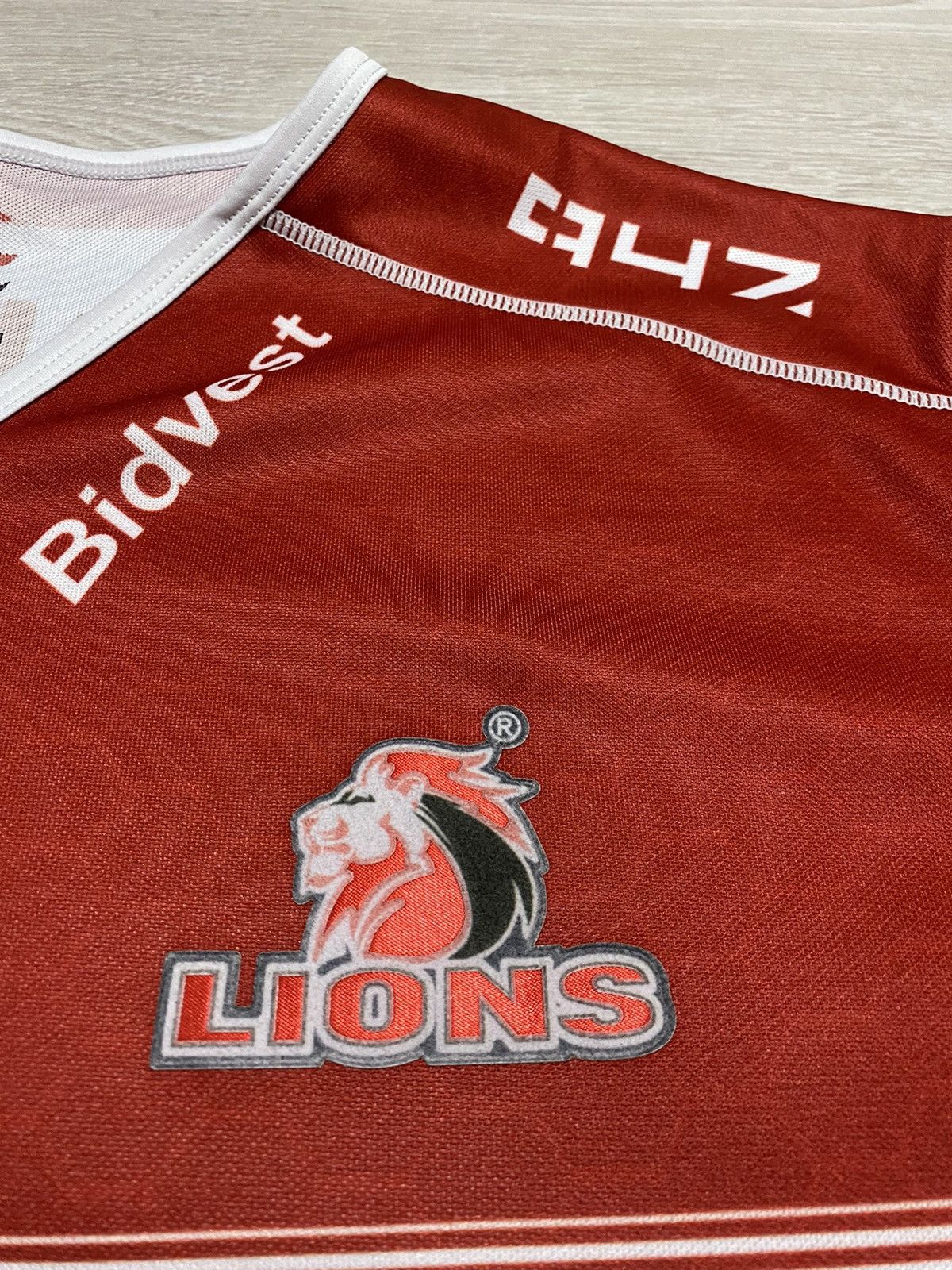 Canterbury of New Zealand CCC Jersey Mens Lions Super Rugby 2018 Home Size US XL / EU 56 / 4 - 2 Thumbnail