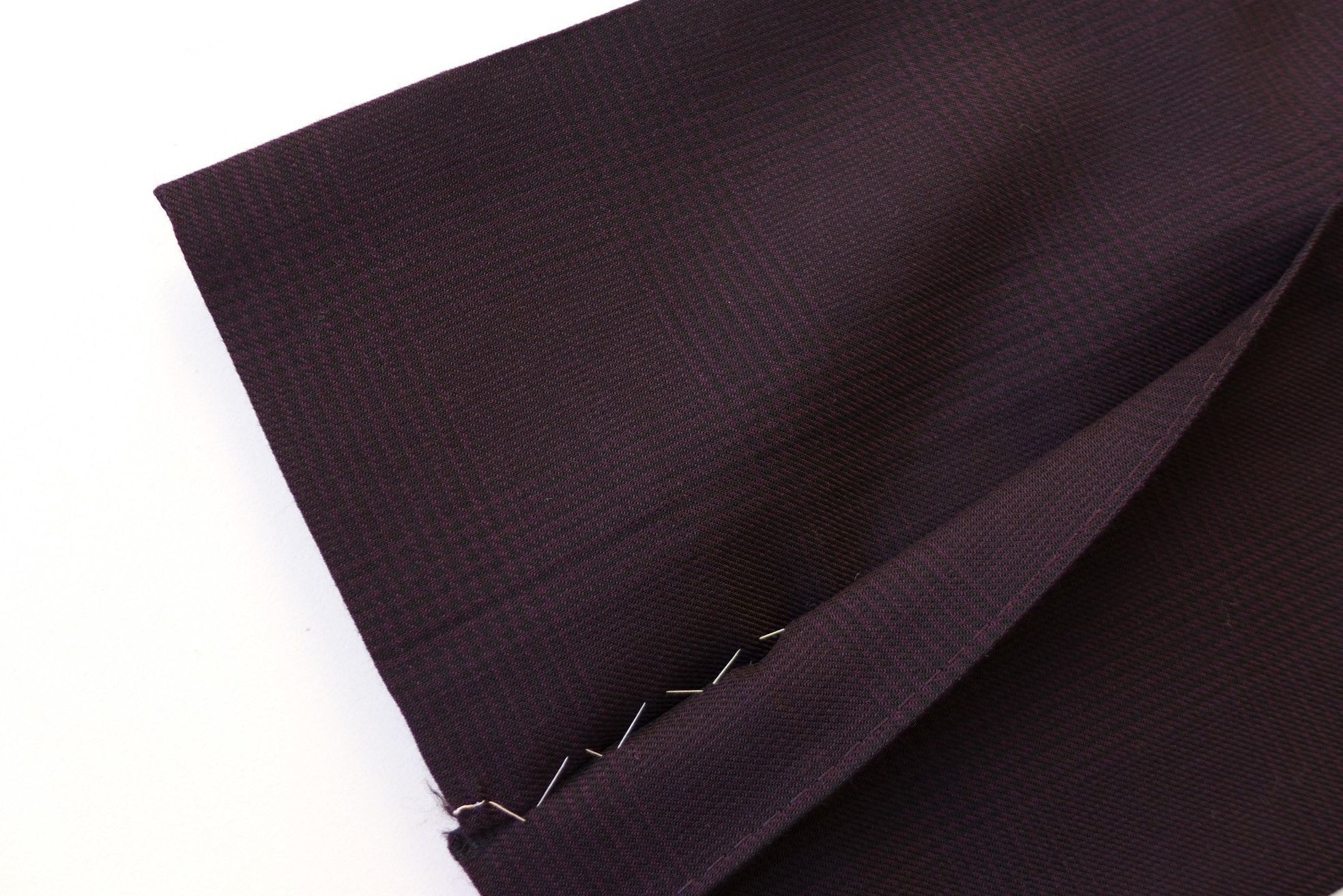 Maison Margiela Margiela FW17 Wide Leg Trousers - Purple Check Virgin Wool Size US 32 / EU 48 - 16 Thumbnail