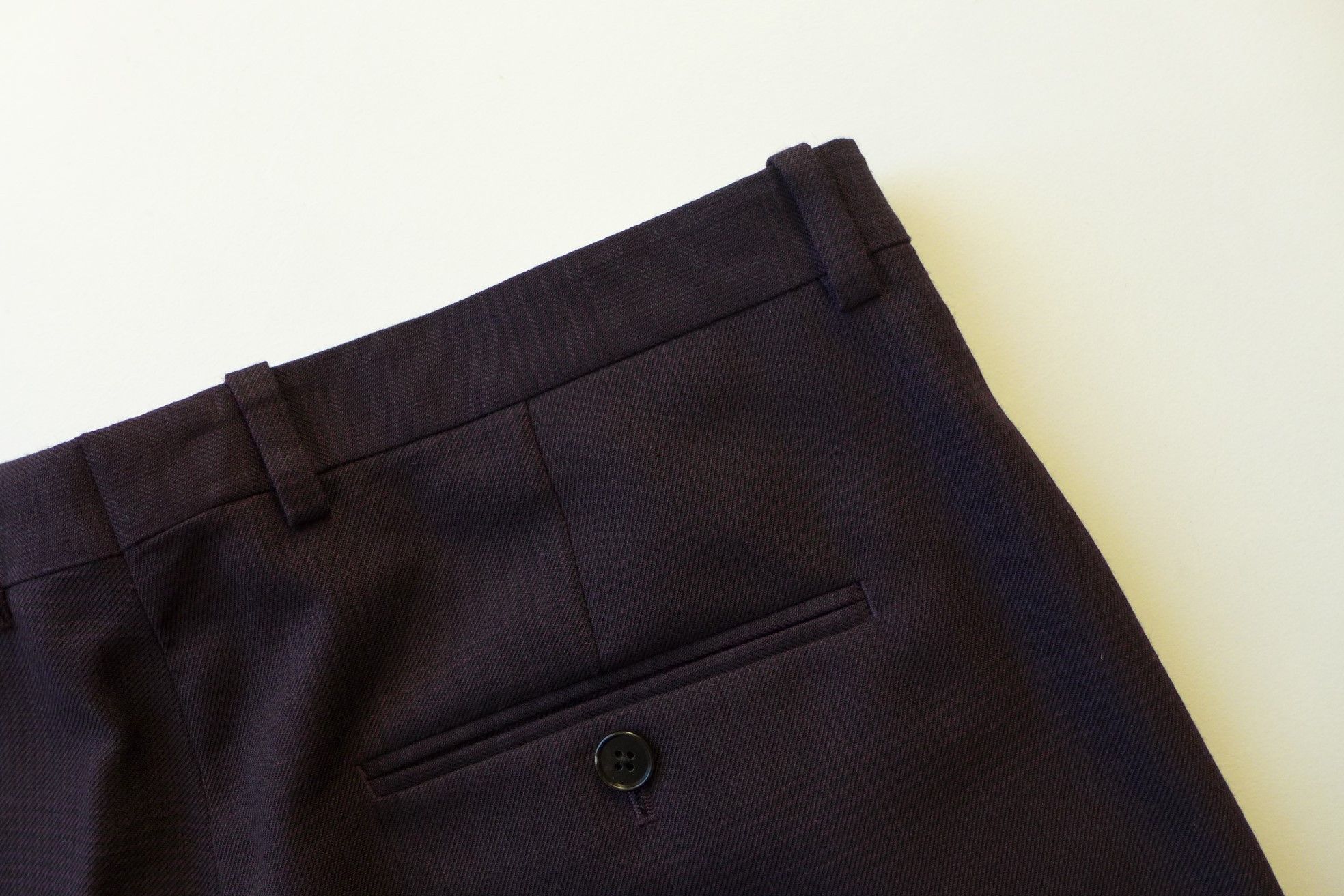 Maison Margiela Margiela FW17 Wide Leg Trousers - Purple Check Virgin Wool Size US 32 / EU 48 - 11 Thumbnail