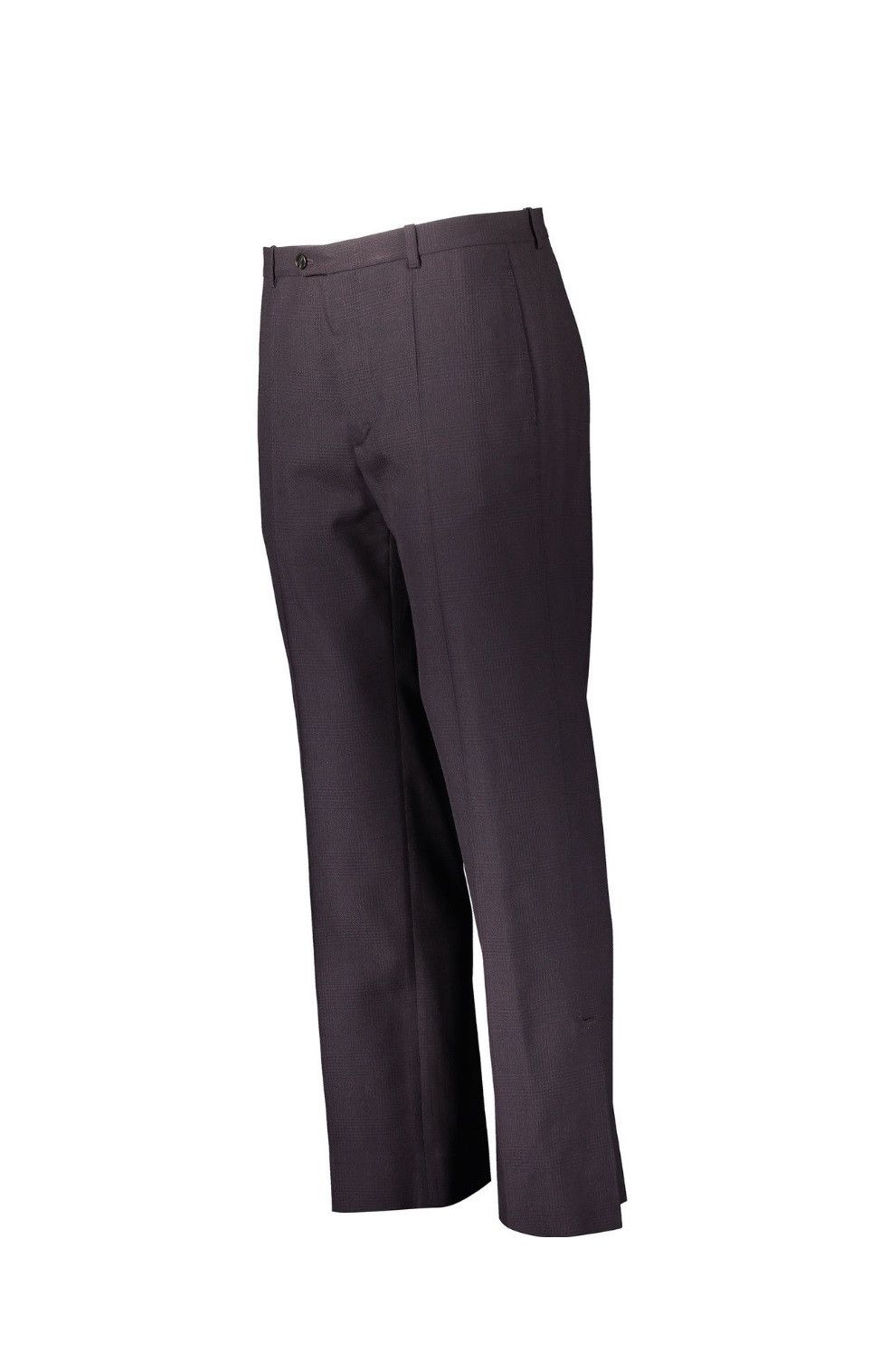 Maison Margiela Margiela FW17 Wide Leg Trousers - Purple Check Virgin Wool Size US 32 / EU 48 - 2 Thumbnail