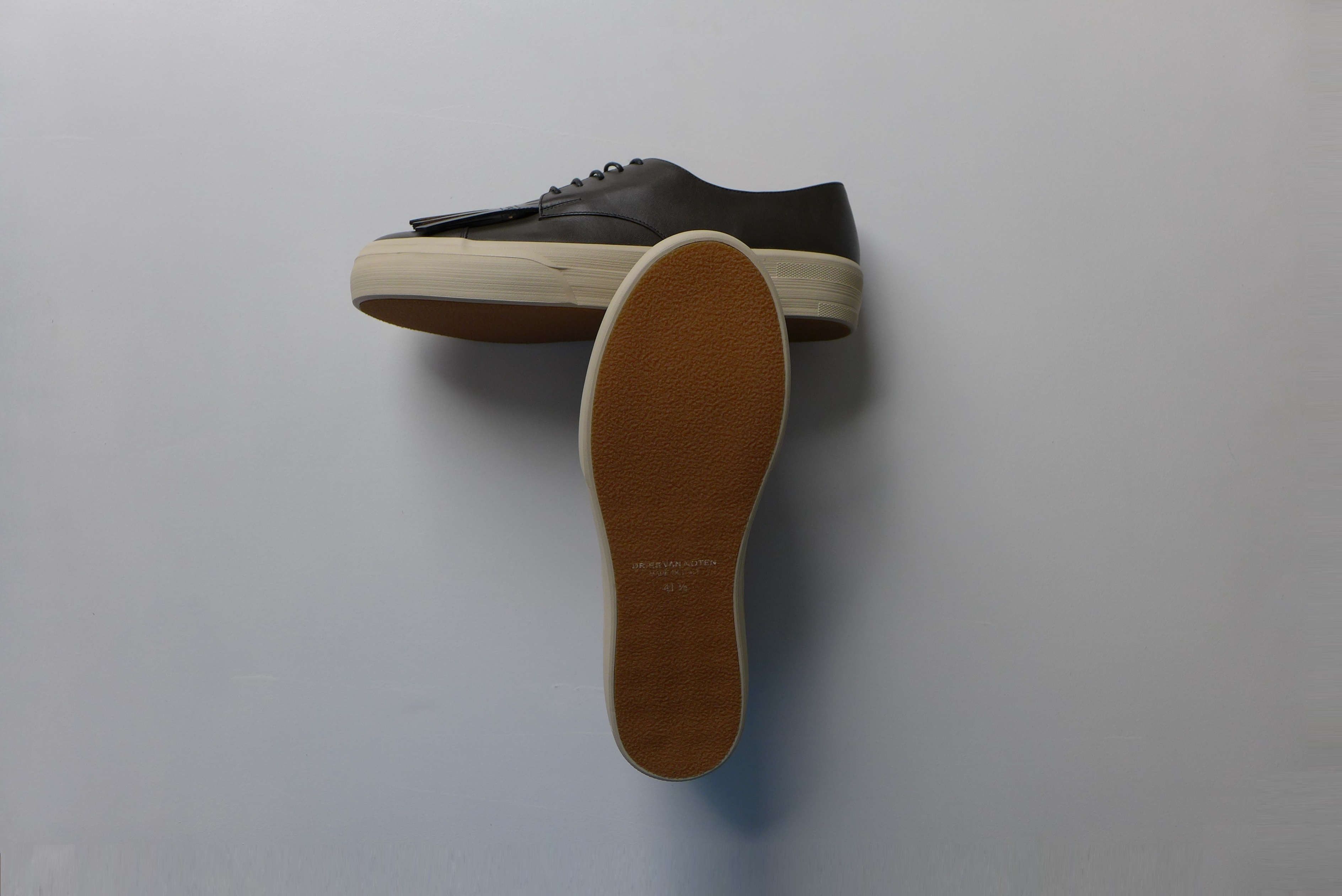 Dries Van Noten Dries Van Noten Fringe Sneakers - Brown Calf Leather Size US 8.5 / EU 41-42 - 9 Thumbnail