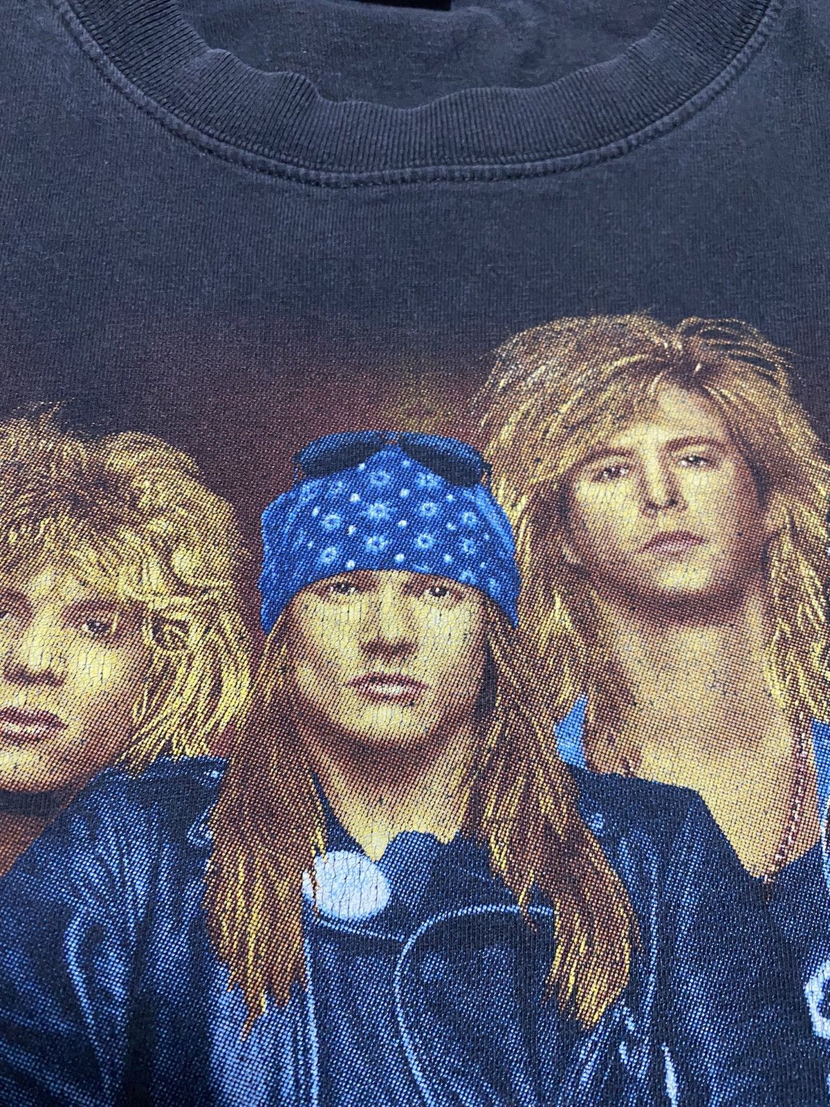 Guns N' Roses Vintage 90’s Guns n Roses 2xlogo Bog Team sz M Size US M / EU 48-50 / 2 - 5 Thumbnail