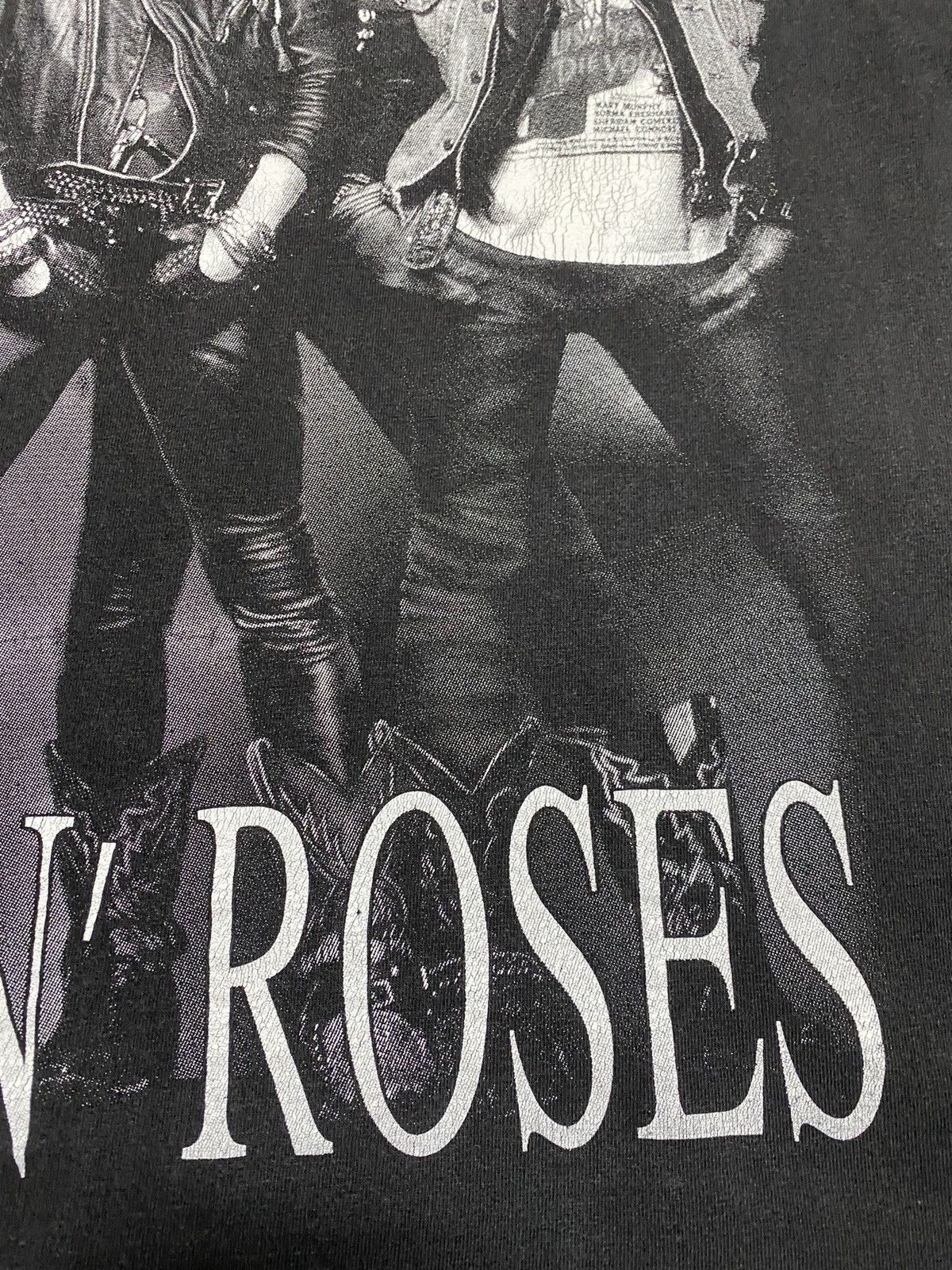 Guns N' Roses Vintage 90’s Guns n Roses 2xlogo Bog Team sz M Size US M / EU 48-50 / 2 - 12 Thumbnail