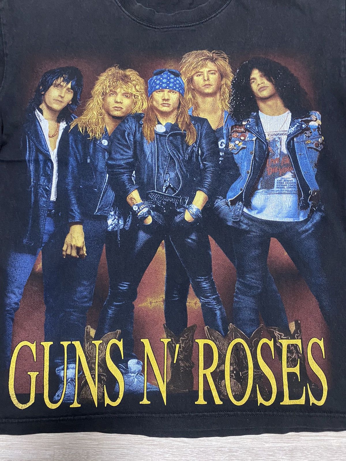 Guns N' Roses Vintage 90’s Guns n Roses 2xlogo Bog Team sz M Size US M / EU 48-50 / 2 - 3 Thumbnail
