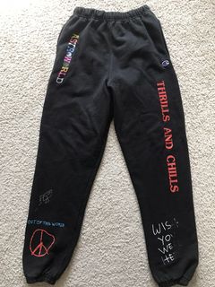 Astroworld store sweatpants champion