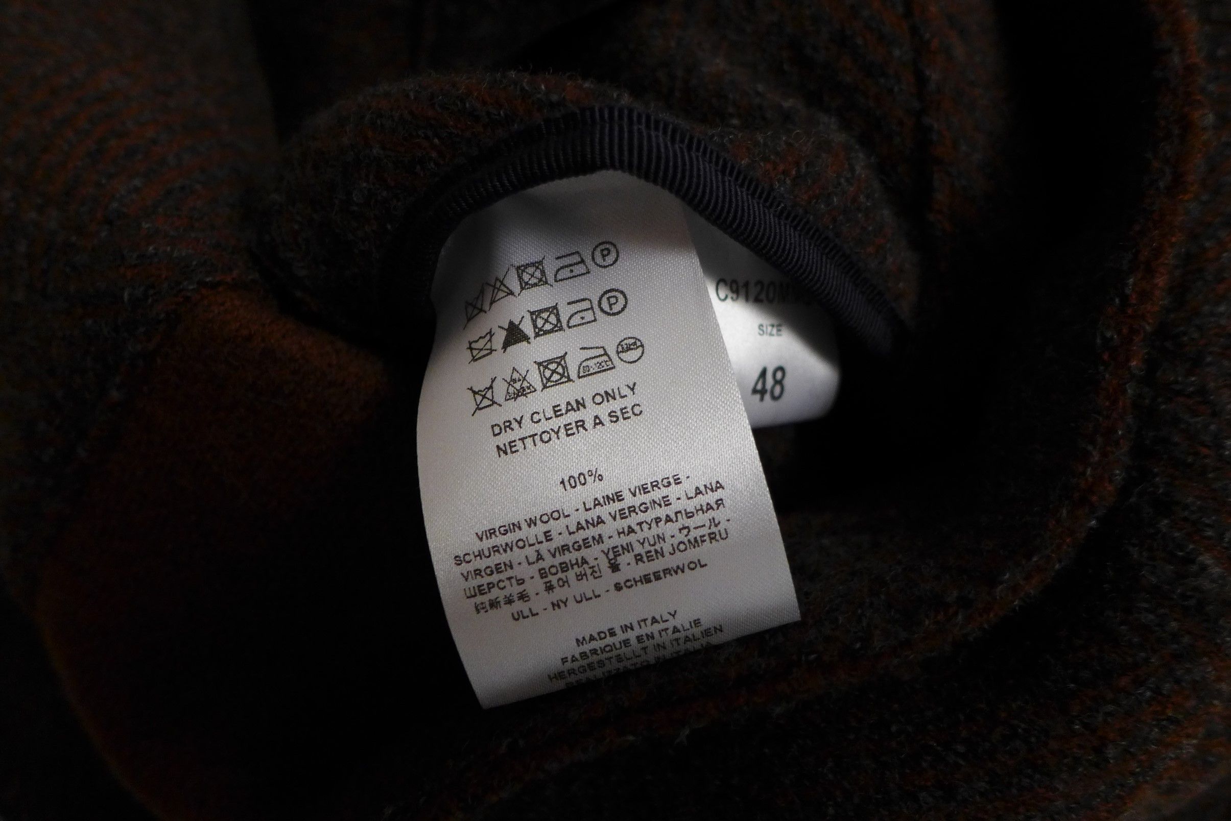 Harris Wharf London Harris Wharf Country Jacket - Tobacco Herringbone Wool Size US M / EU 48-50 / 2 - 10 Thumbnail