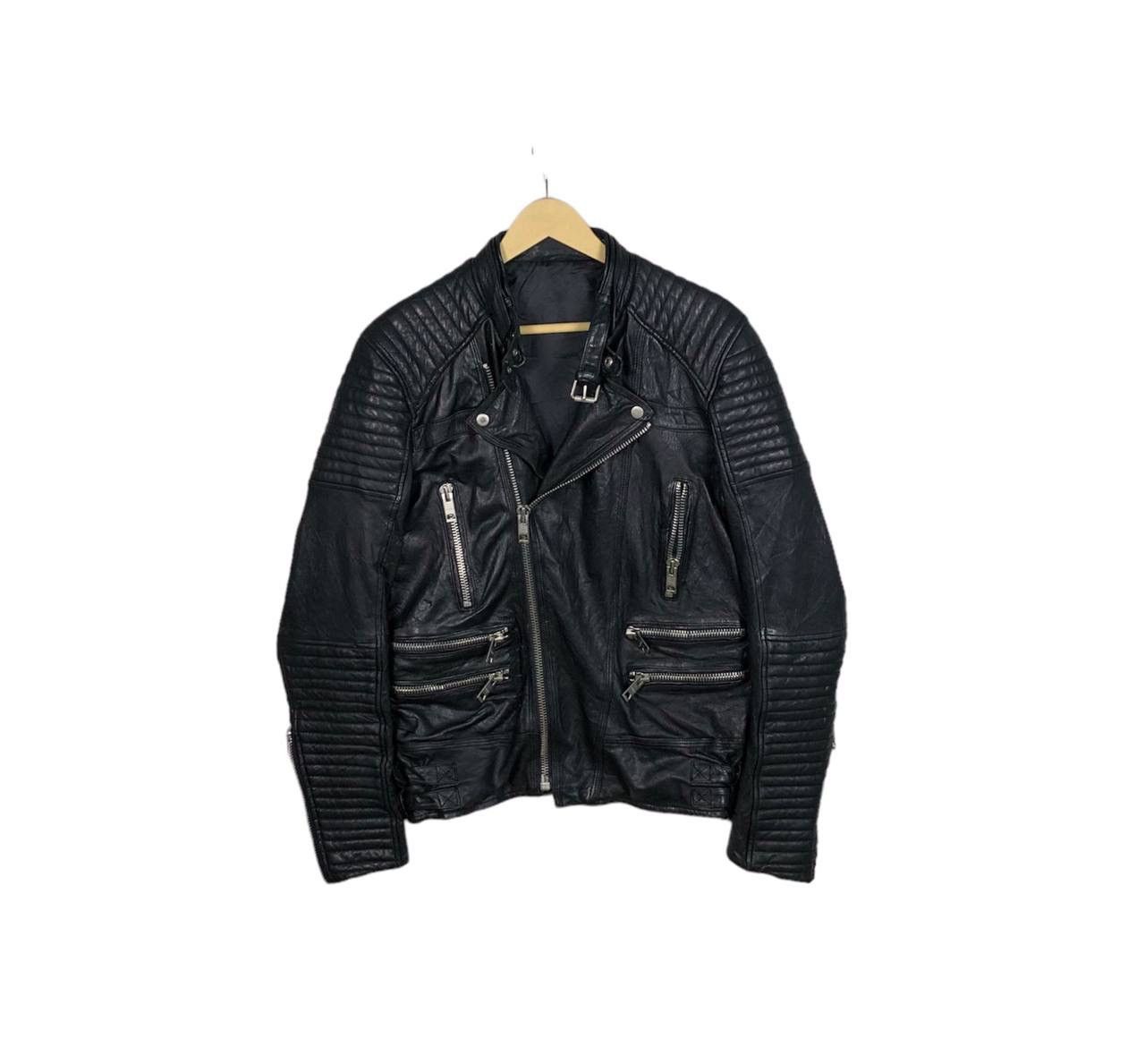 Other Vintage Italian Sheepskin Biker Jacket Balmain Style Size XL Size US L / EU 52-54 / 3 - 1 Thumbnail