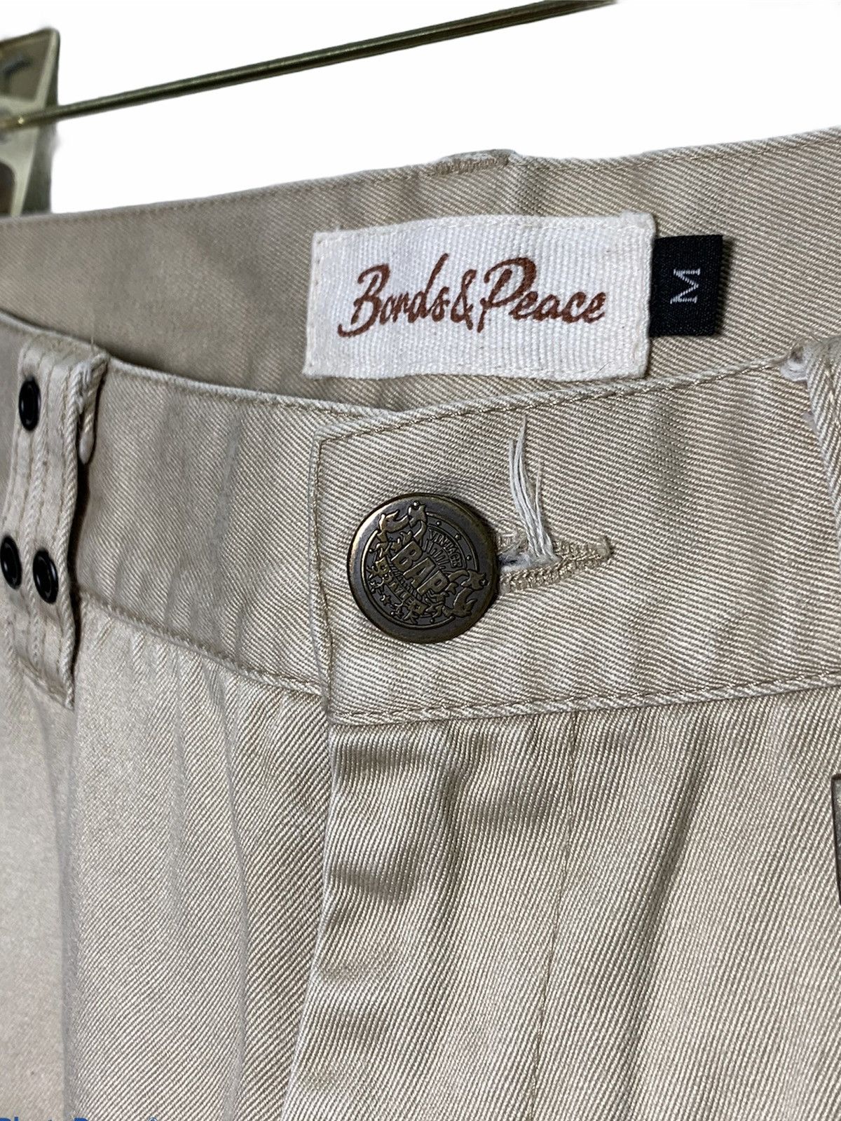 Japanese Brand Vintage Boards & Peace Painted Parachute Cotton Pant Size US 31 - 8 Thumbnail
