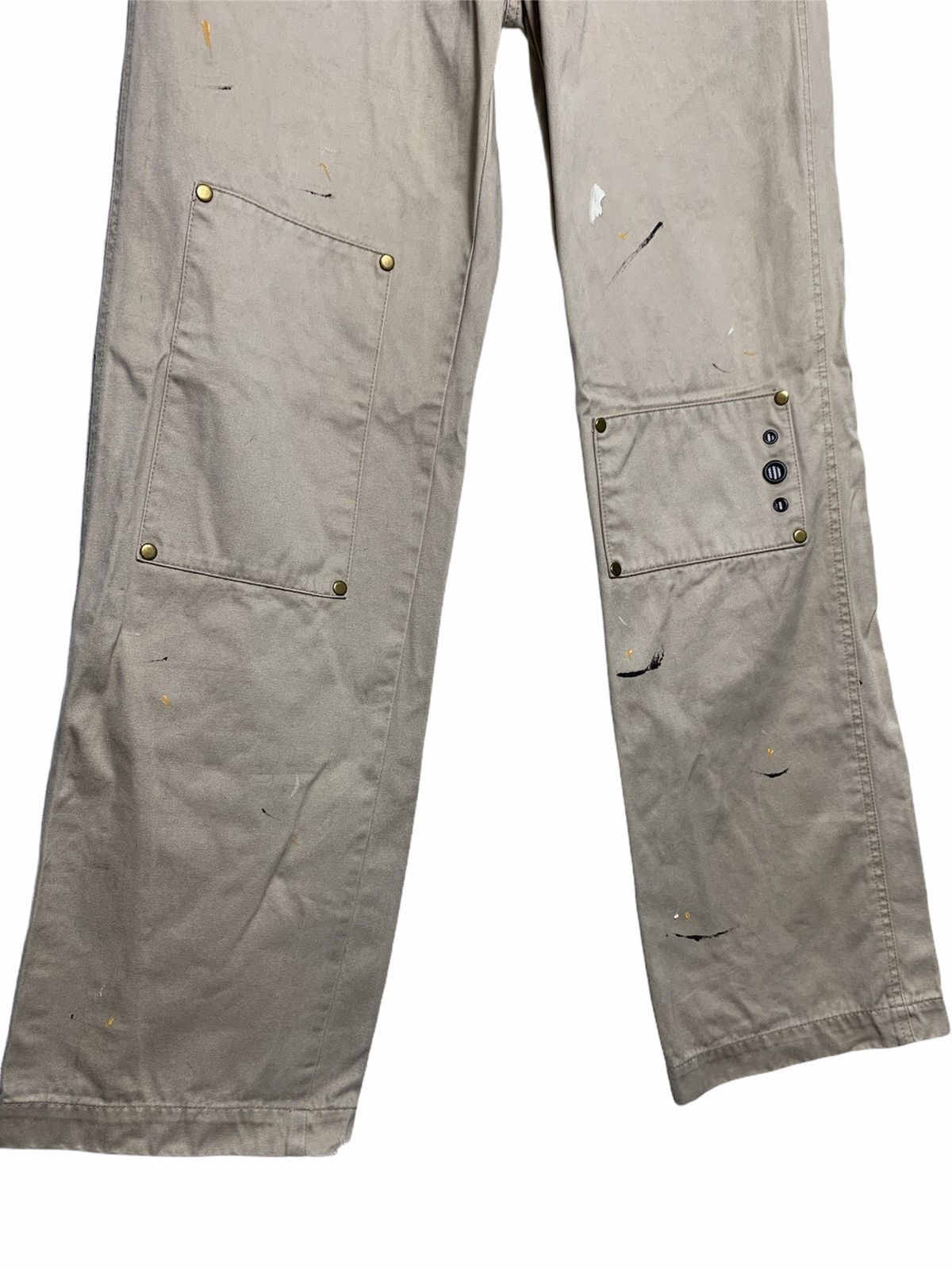 Japanese Brand Vintage Boards & Peace Painted Parachute Cotton Pant Size US 31 - 4 Thumbnail