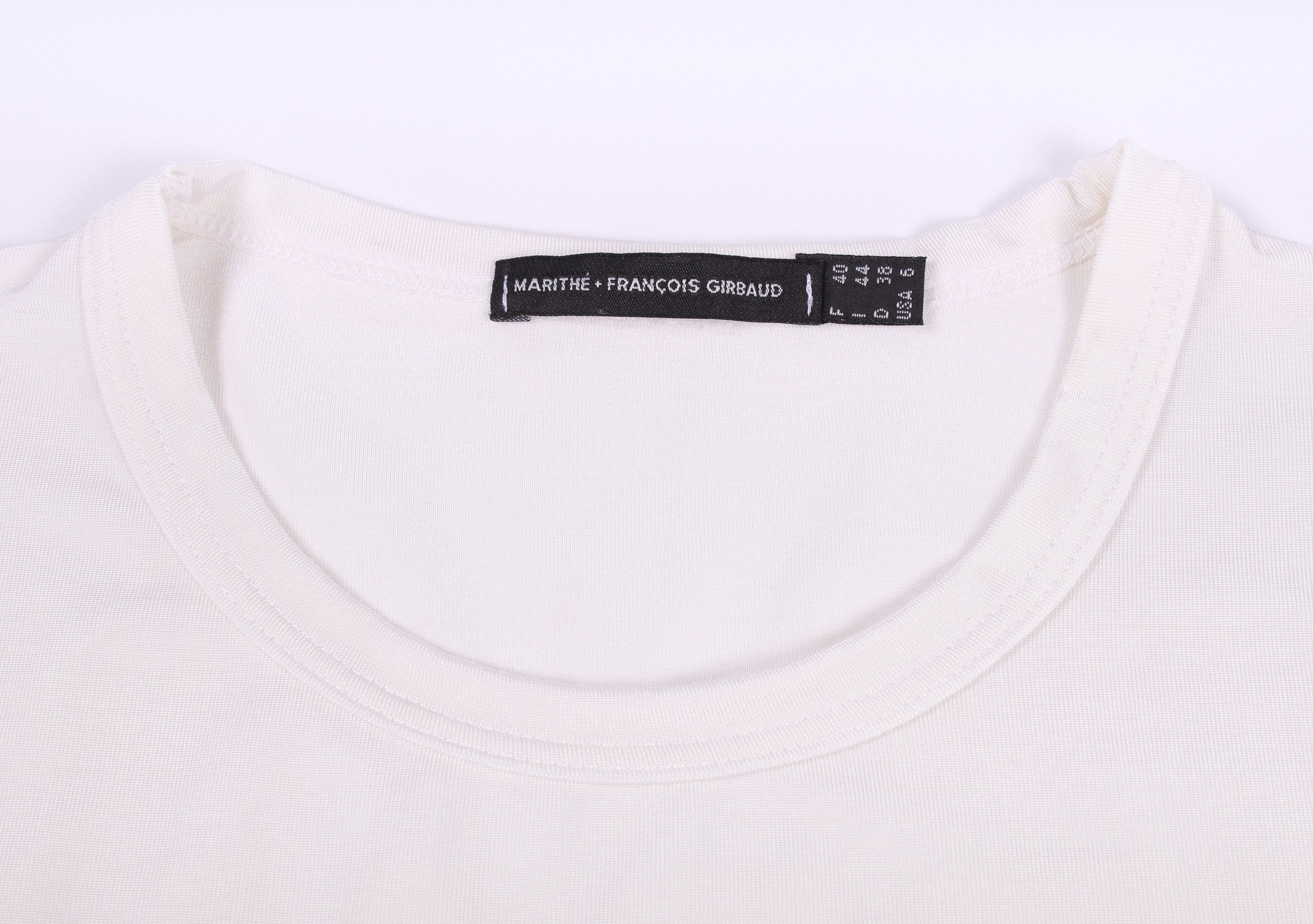 Marithe + Francois Girbaud Vintage Marithe Francois Girbaud Back Logo Tee Size M / US 6-8 / IT 42-44 - 5 Thumbnail