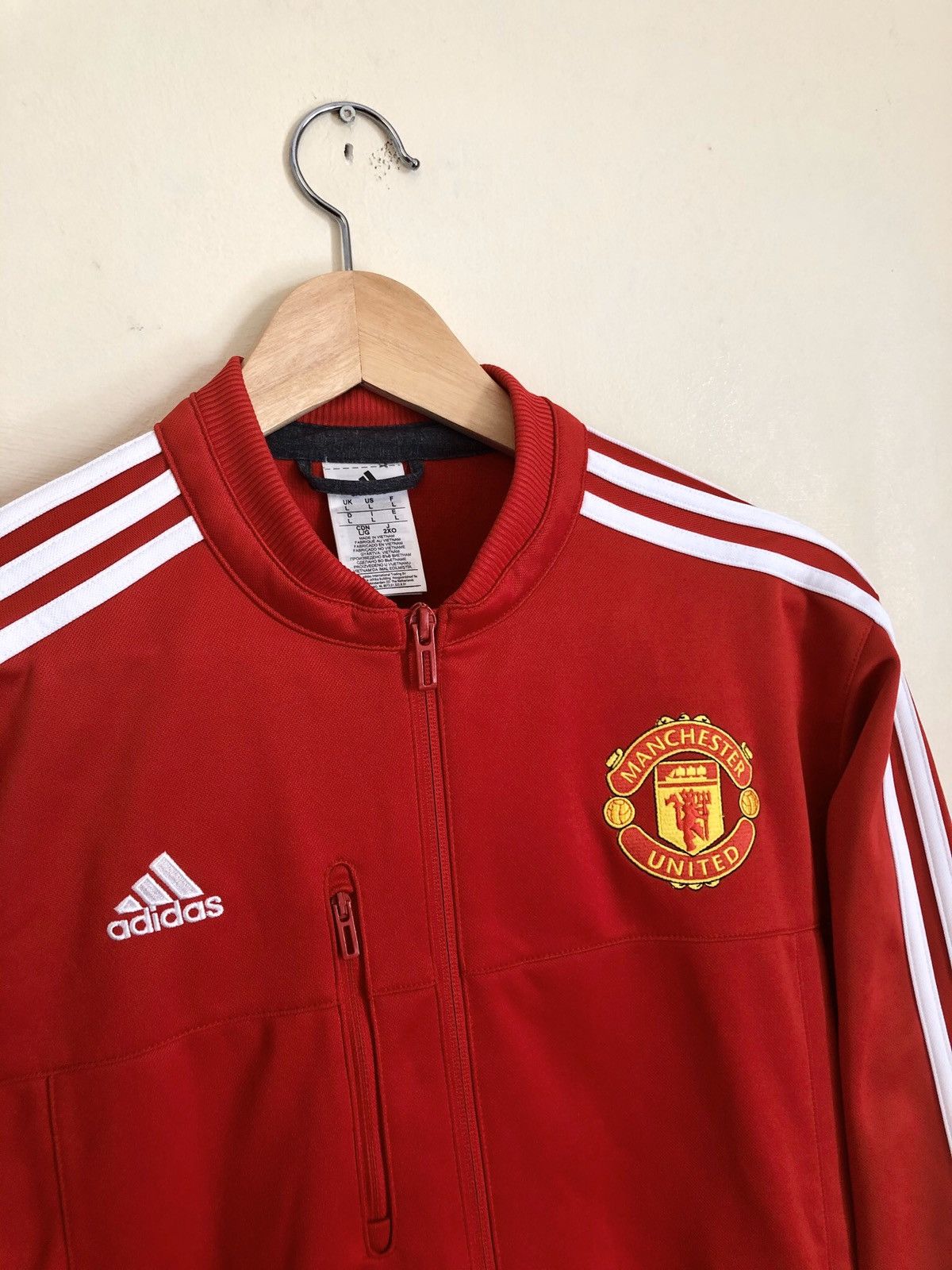 Adidas Adidas x Manchester United football track jacket Size US L / EU 52-54 / 3 - 2 Thumbnail