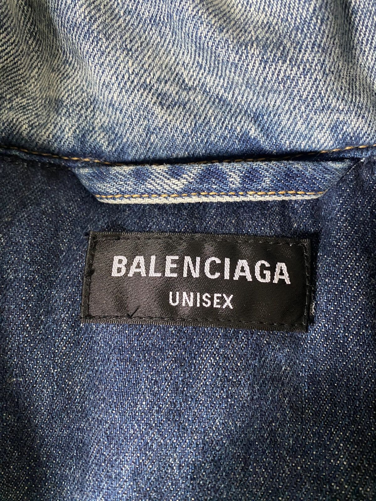 Balenciaga KANYE WEST PERSONAL BALENCIAGA DENIM PUFFER PADDED JACKET Size US XXL / EU 58 / 5 - 7 Thumbnail