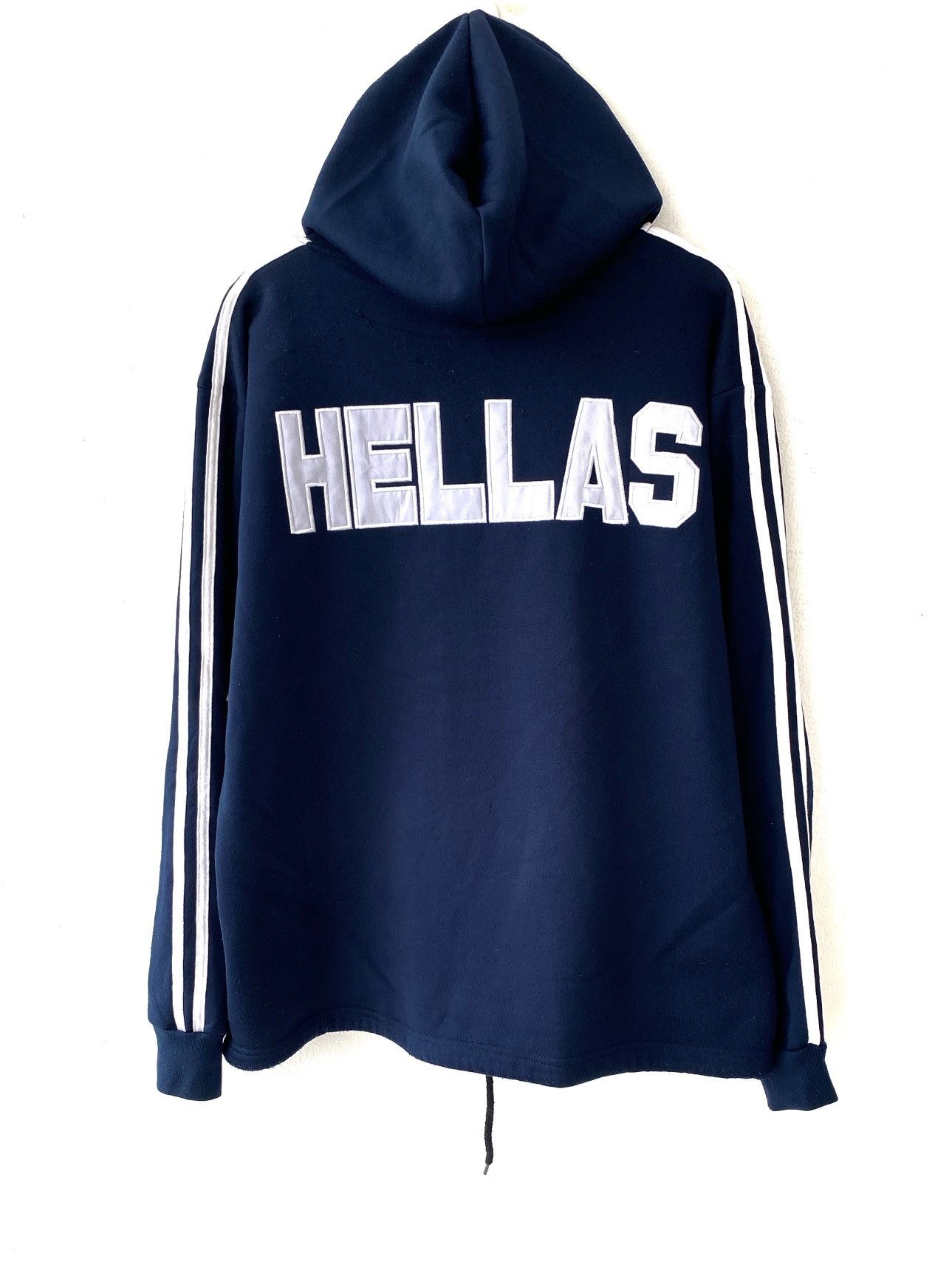 Helas Vintage Hellas Spellout Both Logo Pullover Hoodies Size US XXL / EU 58 / 5 - 2 Thumbnail
