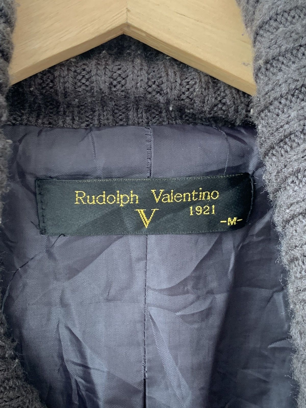 Designer Vintage Rudolph Valentino Kurt Cobain Style Cardigan Size US M / EU 48-50 / 2 - 2 Thumbnail