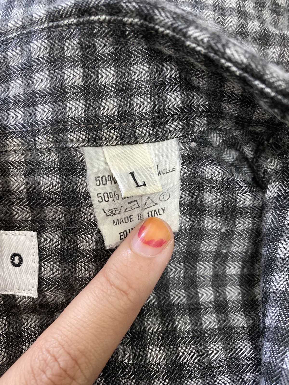 Equilibrio × Flannel EQUILIBRIO MADE ITALY BUTTON UP FLANNEL SHIRT Size US L / EU 52-54 / 3 - 5 Thumbnail